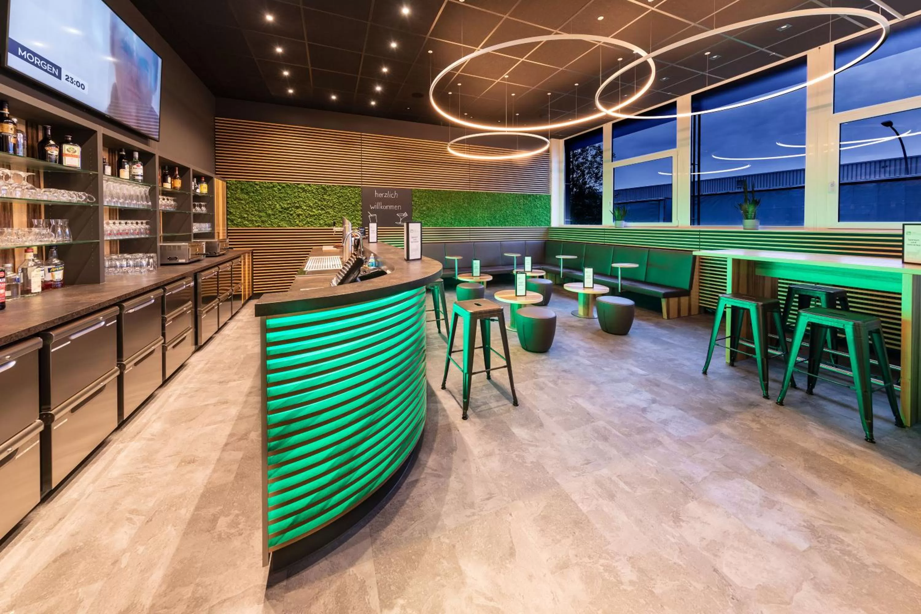 Lounge or bar in AMH Airport-Messe-Hotel Stuttgart