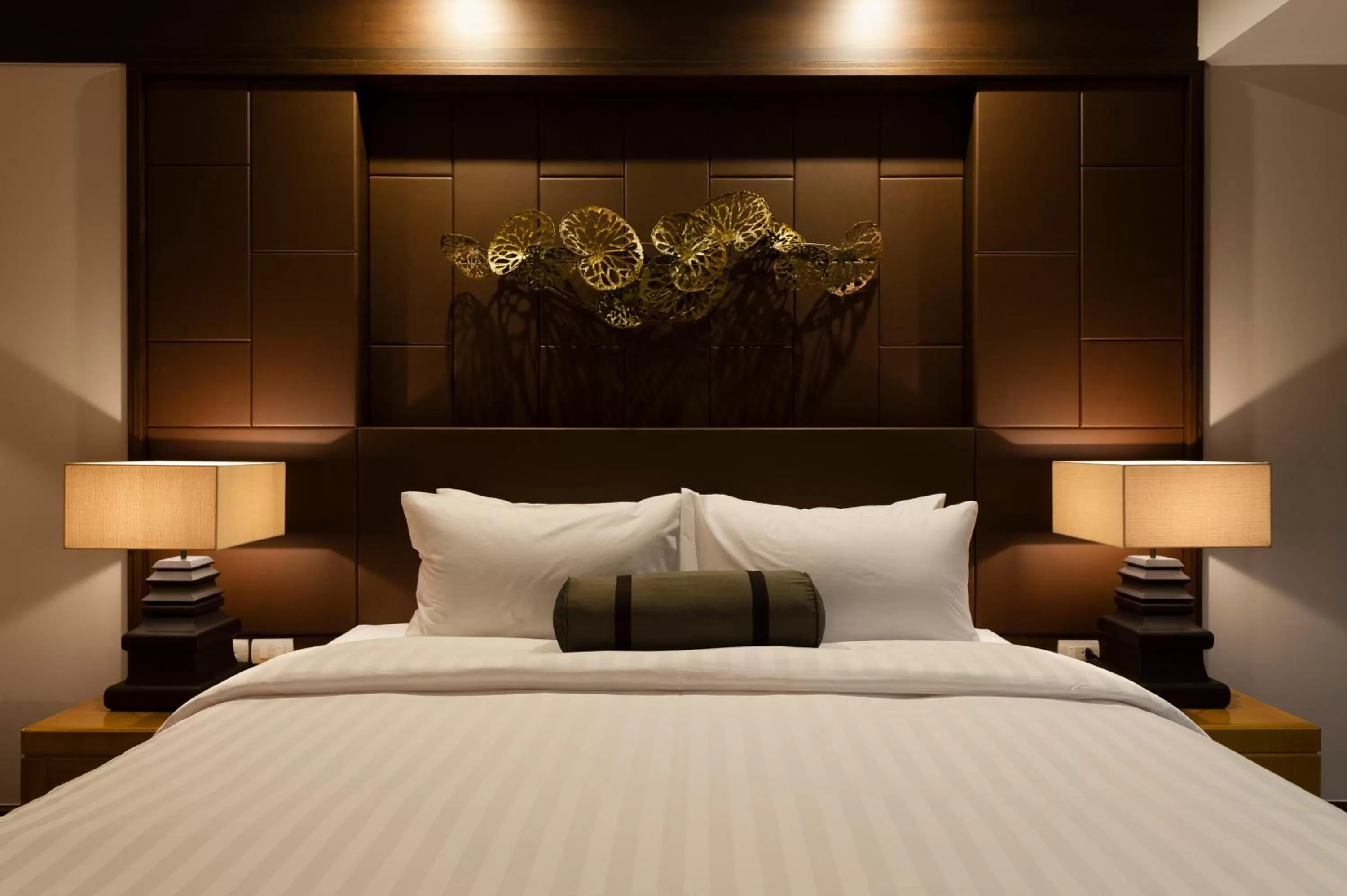 Bed in Casa Nithra Bangkok