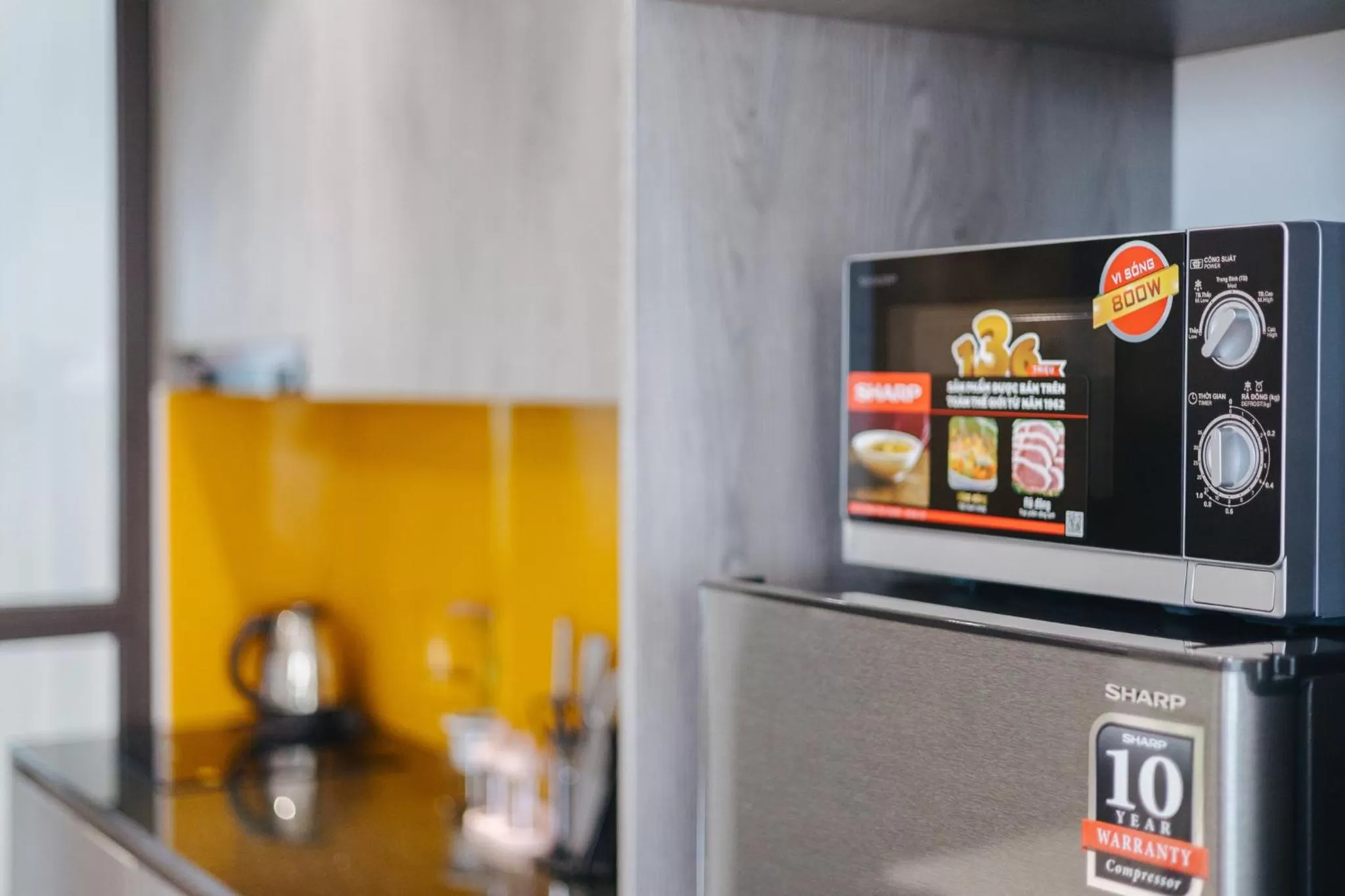 Kitchen or kitchenette in LUCK APART 8 - Hanoi Westlake Balcony Studio