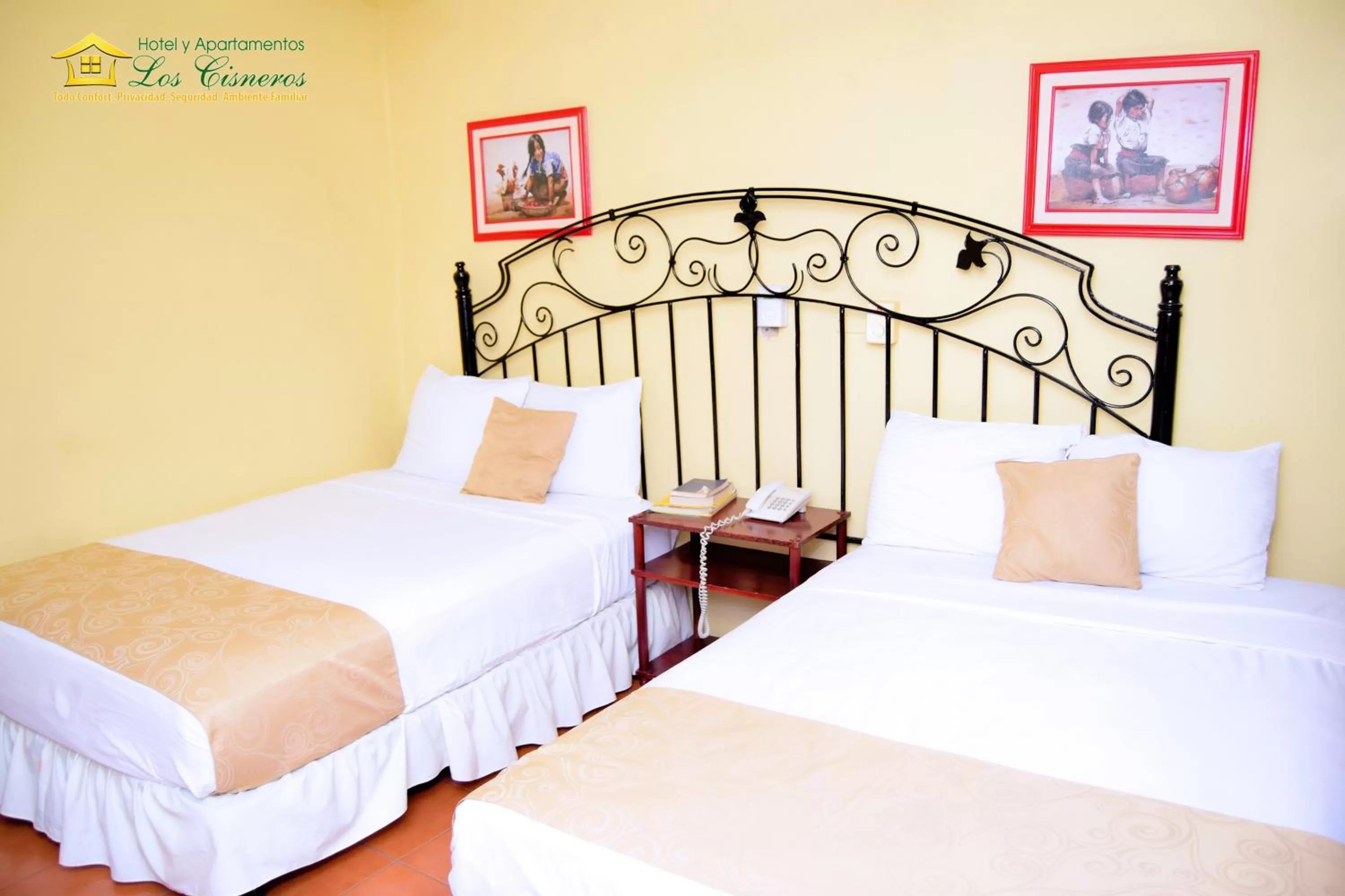 Standard Double or Twin Room with Fan in Hotel y Apartments Los Cisneros