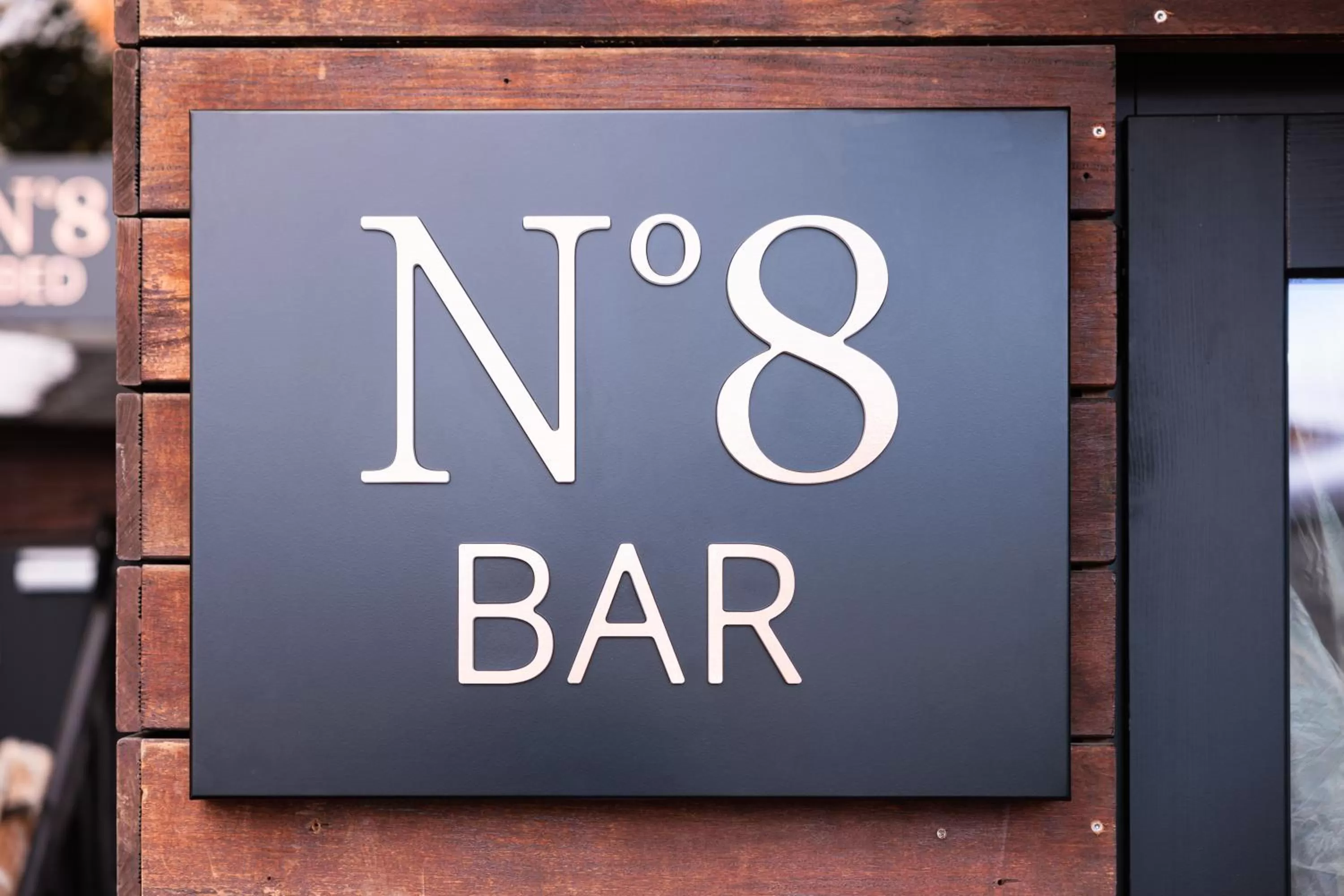 Lounge or bar, Property Logo/Sign in No 8 Bed & Bar