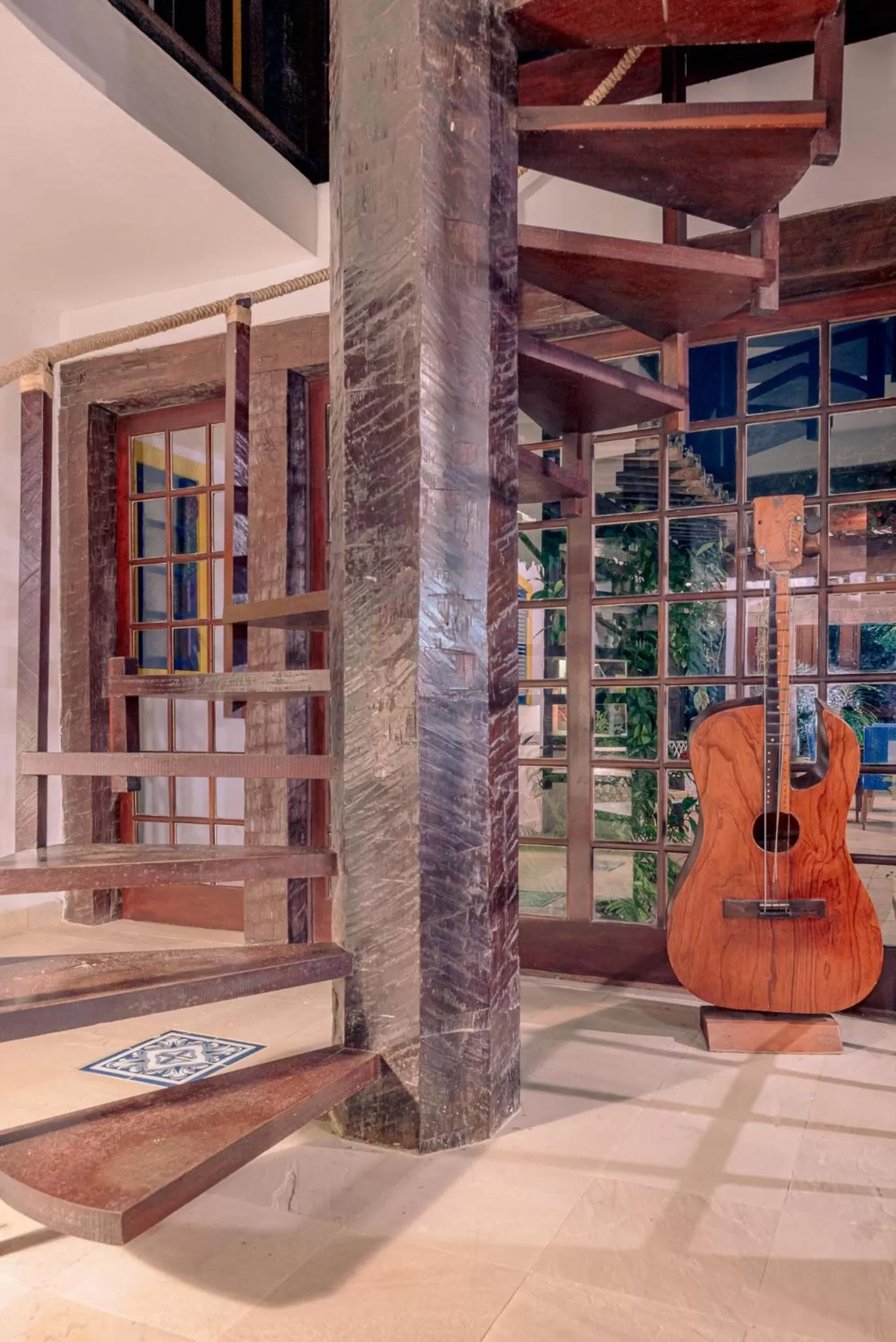 Decorative detail in Pousada Blanca Mar