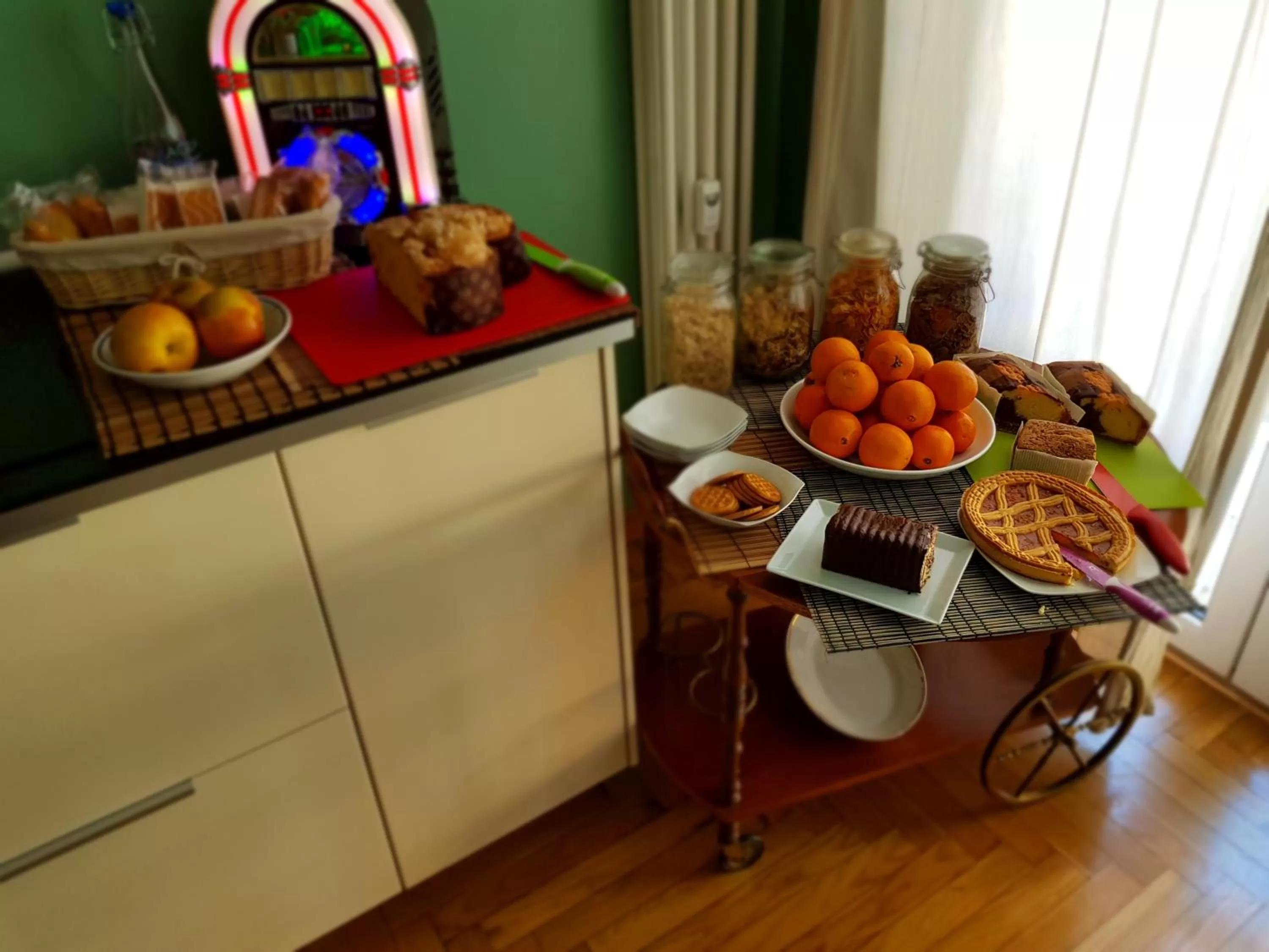 Buffet breakfast in Sweet Home Parioli