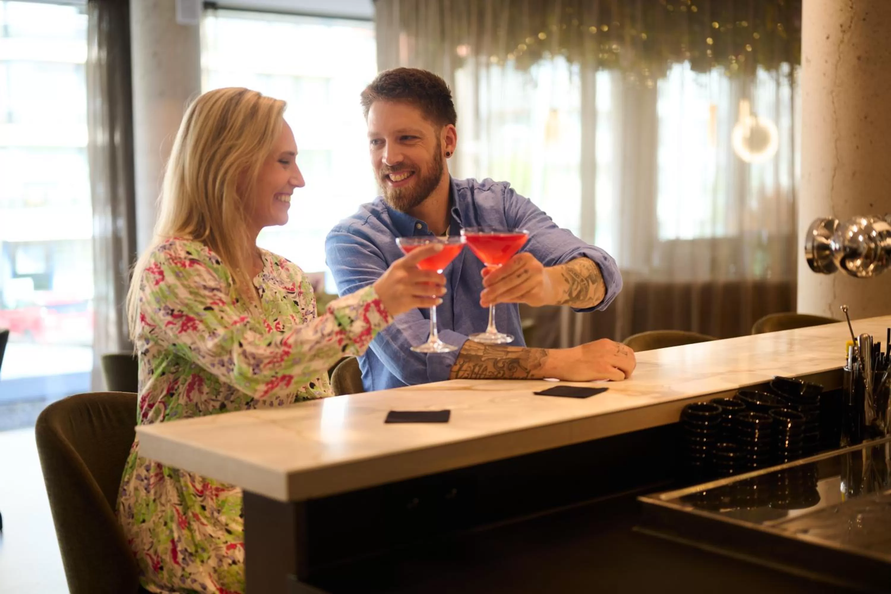 Food and drinks in The CORNR Hotel