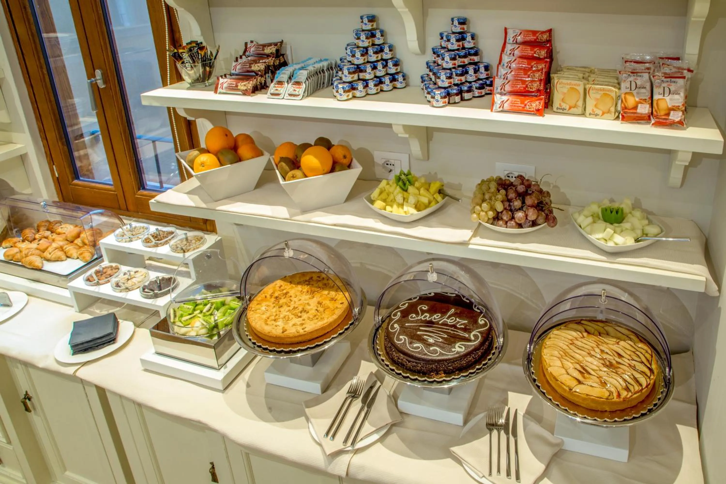 Breakfast in Hotel Monte Cenci