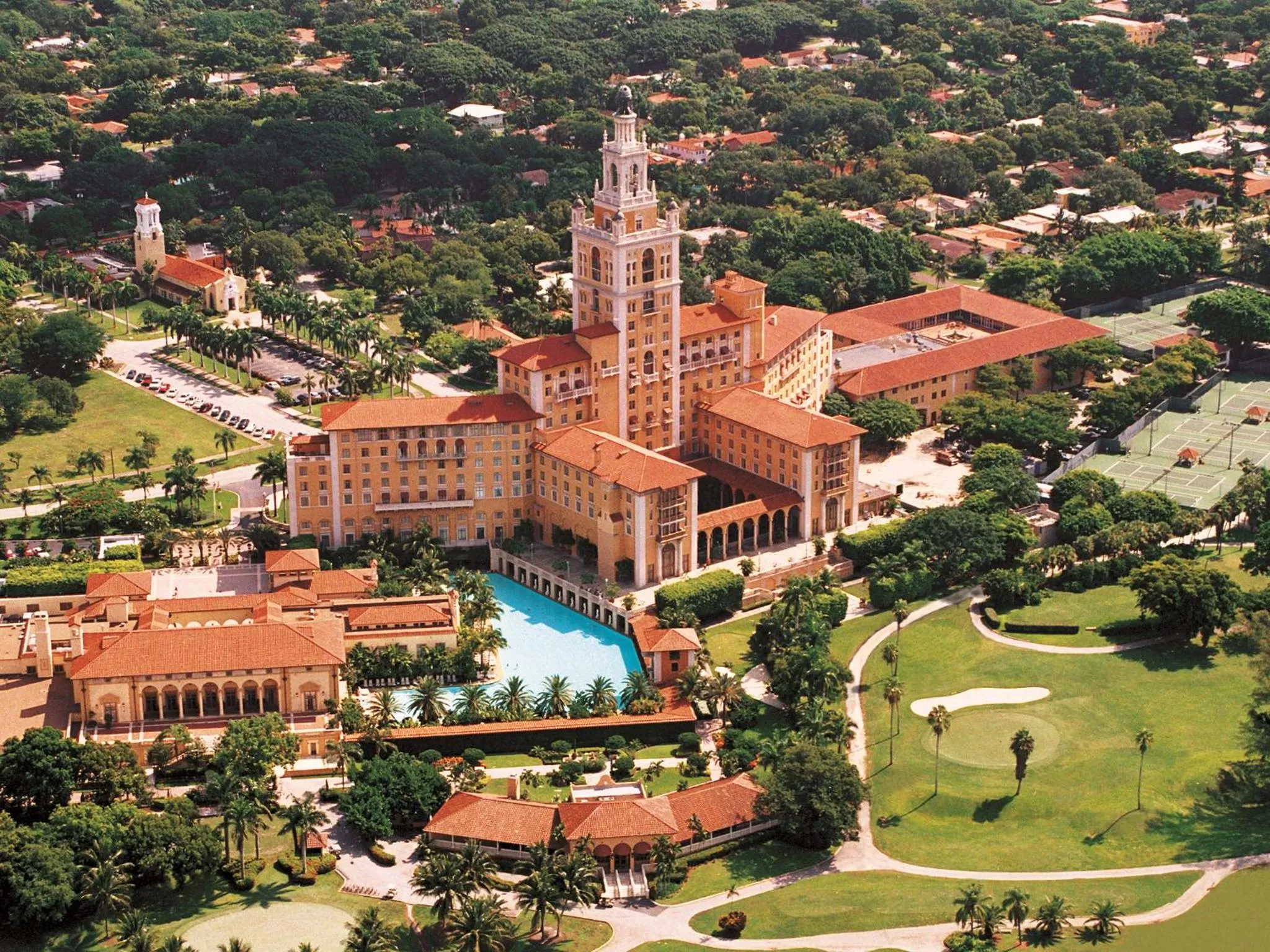 Bird's eye view in Biltmore Hotel Miami Coral Gables