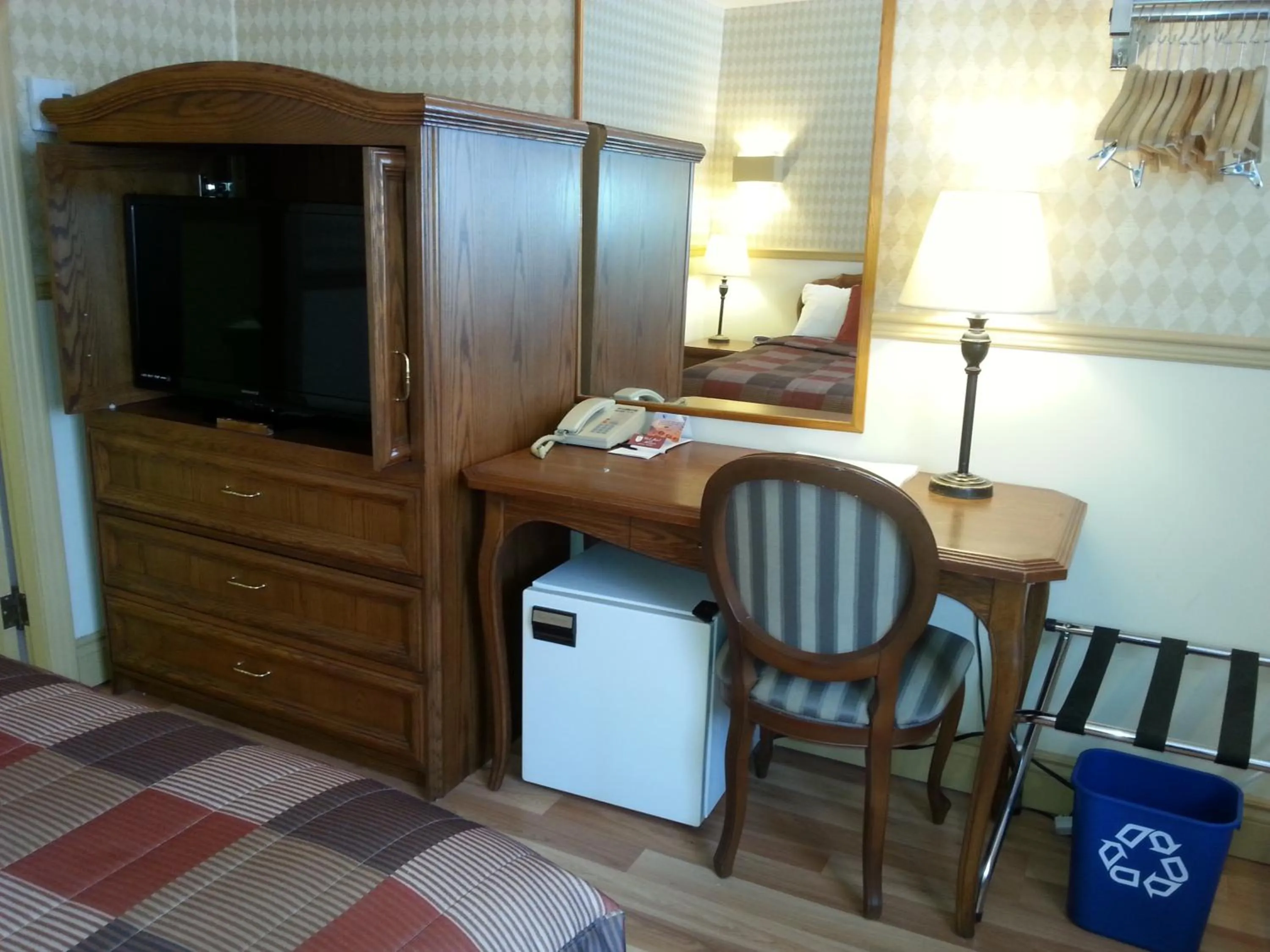 Bedroom in Hotel Motel La Marquise