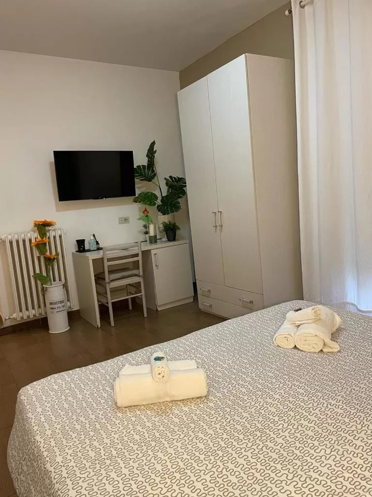 Bed in Anna Guest House