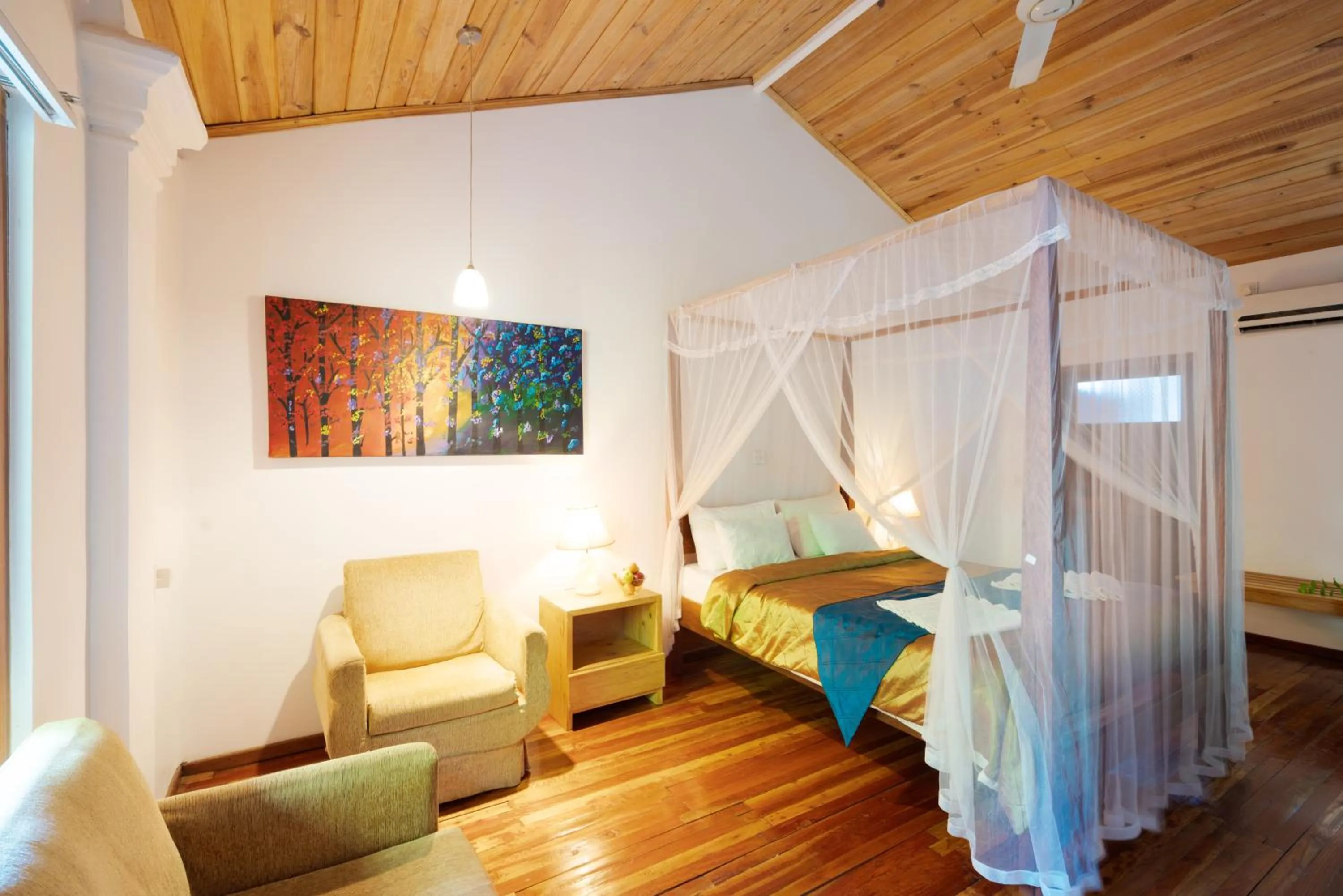 Photo of the whole room, Bed in Sweet Cinnamon Kandy