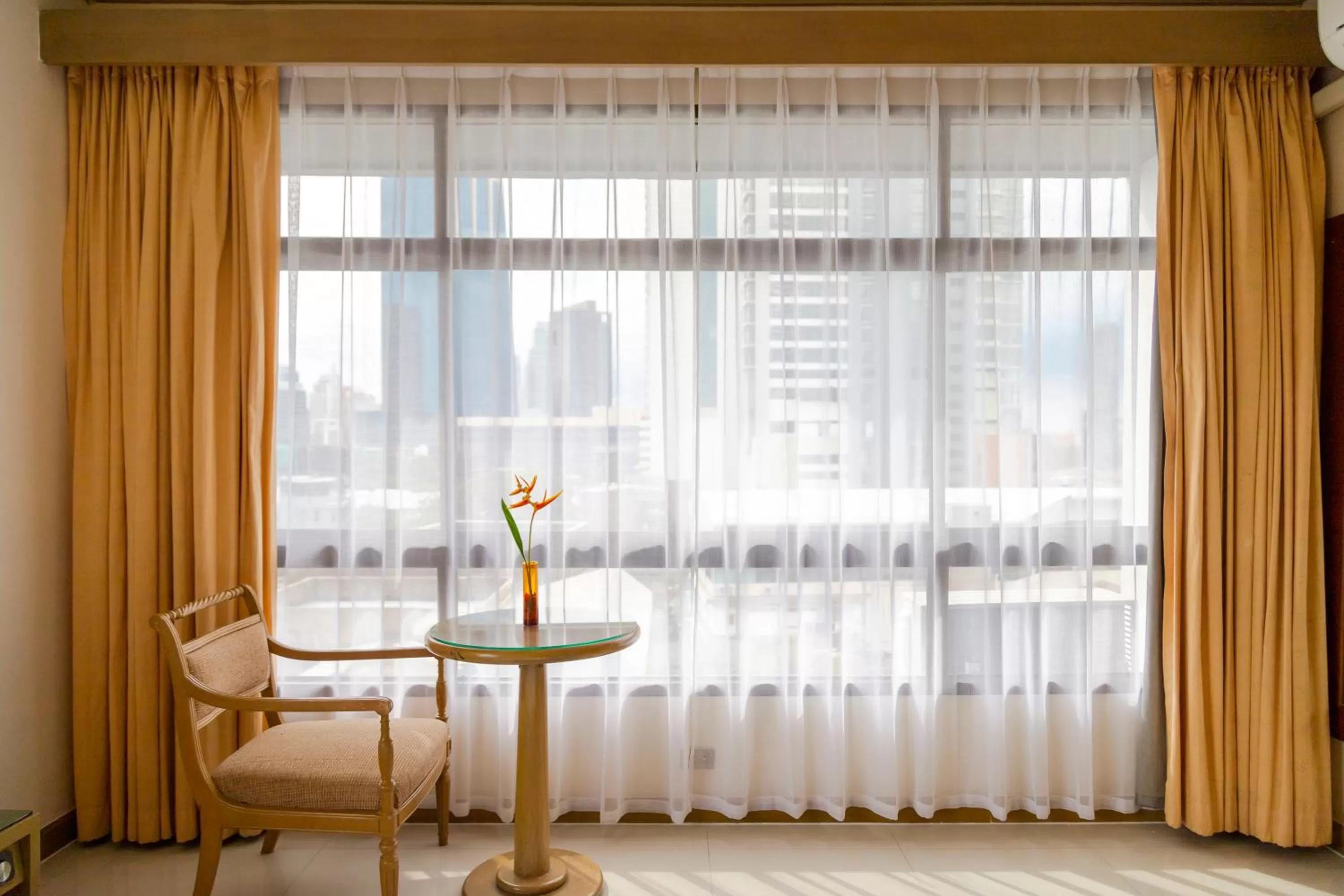 City view in Pinnacle Lumpini Park Hotel