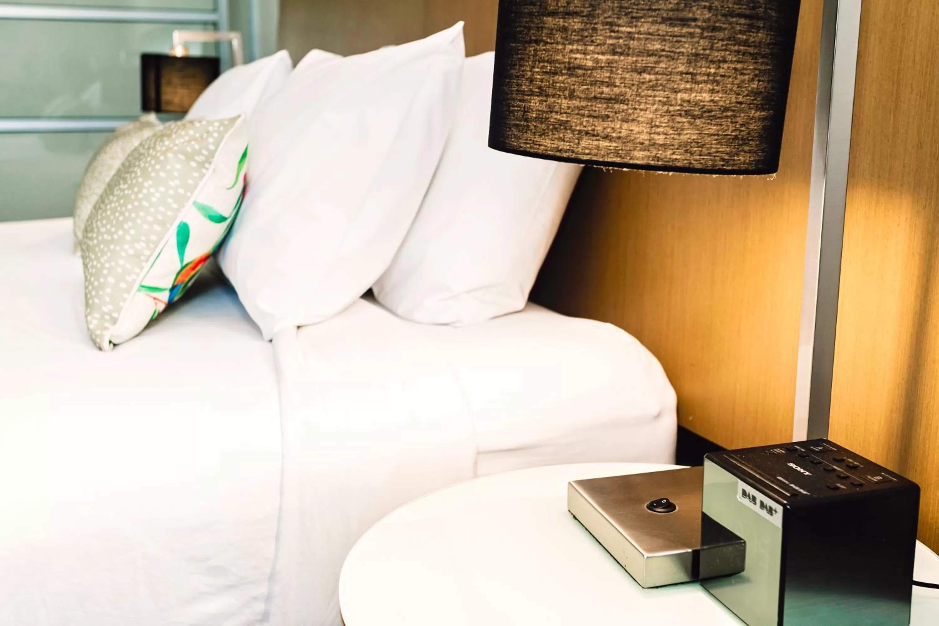 Bed in Darwin Harbour Suites