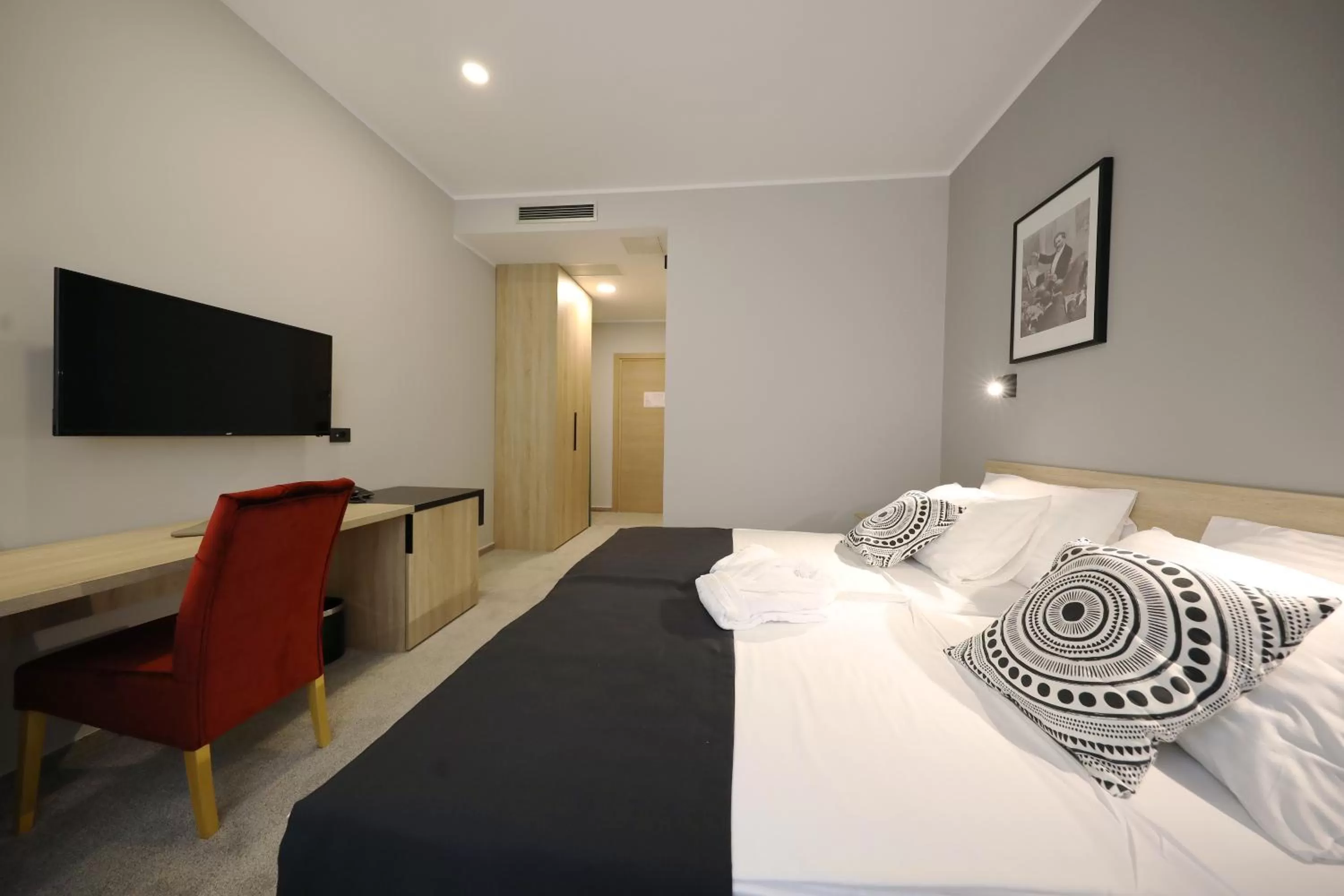 Bed in Teatro Verdi Boutique Hotel