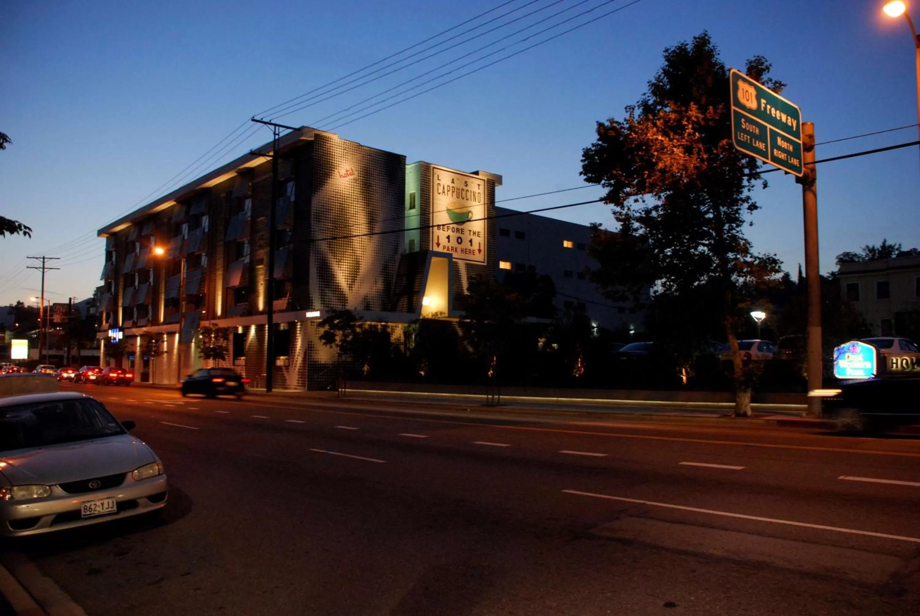 Property building in The Hollywood Franklin Hotel near Universal Studios