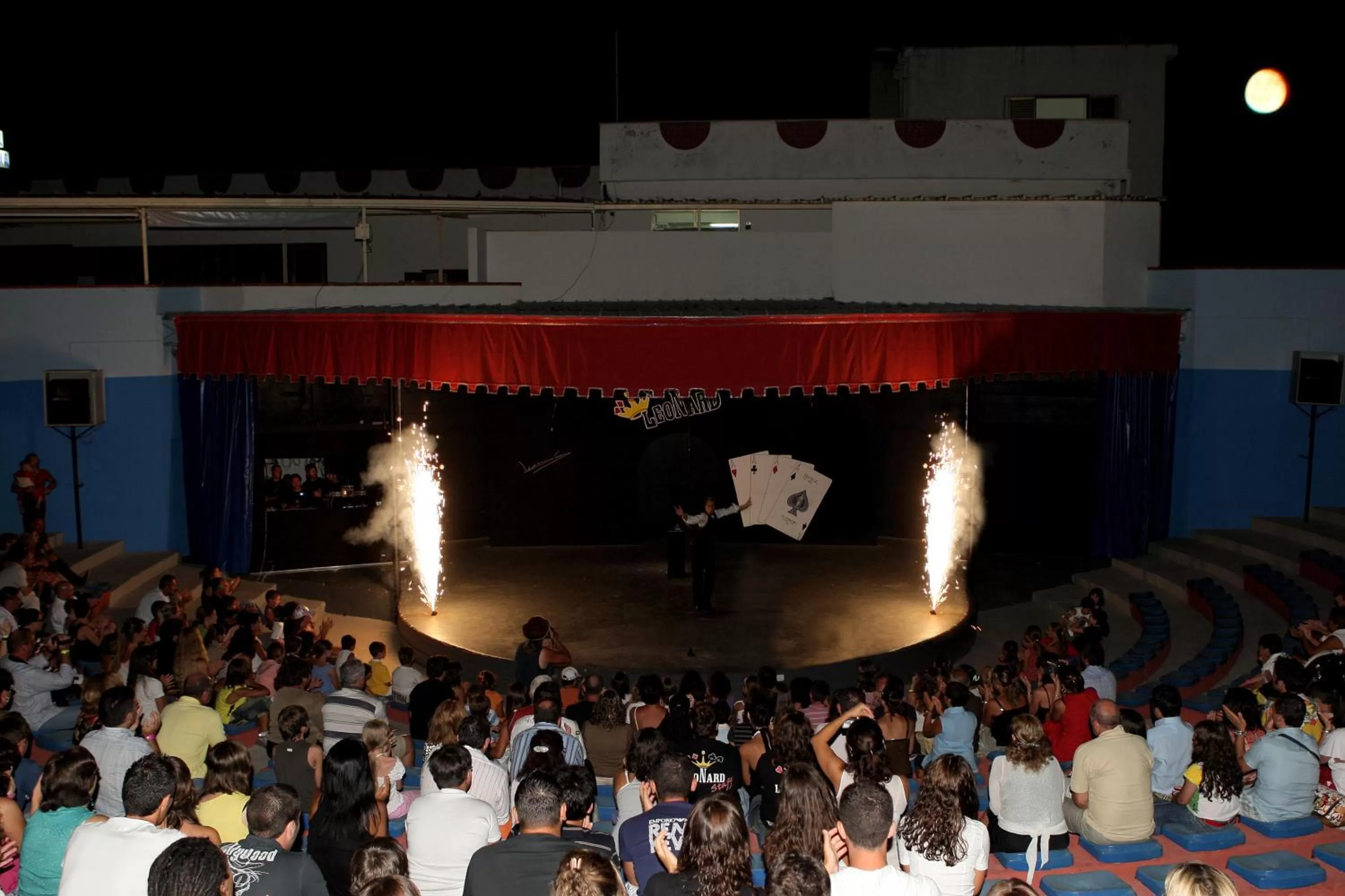 Evening entertainment in Hotel Santa Caterina Village Club