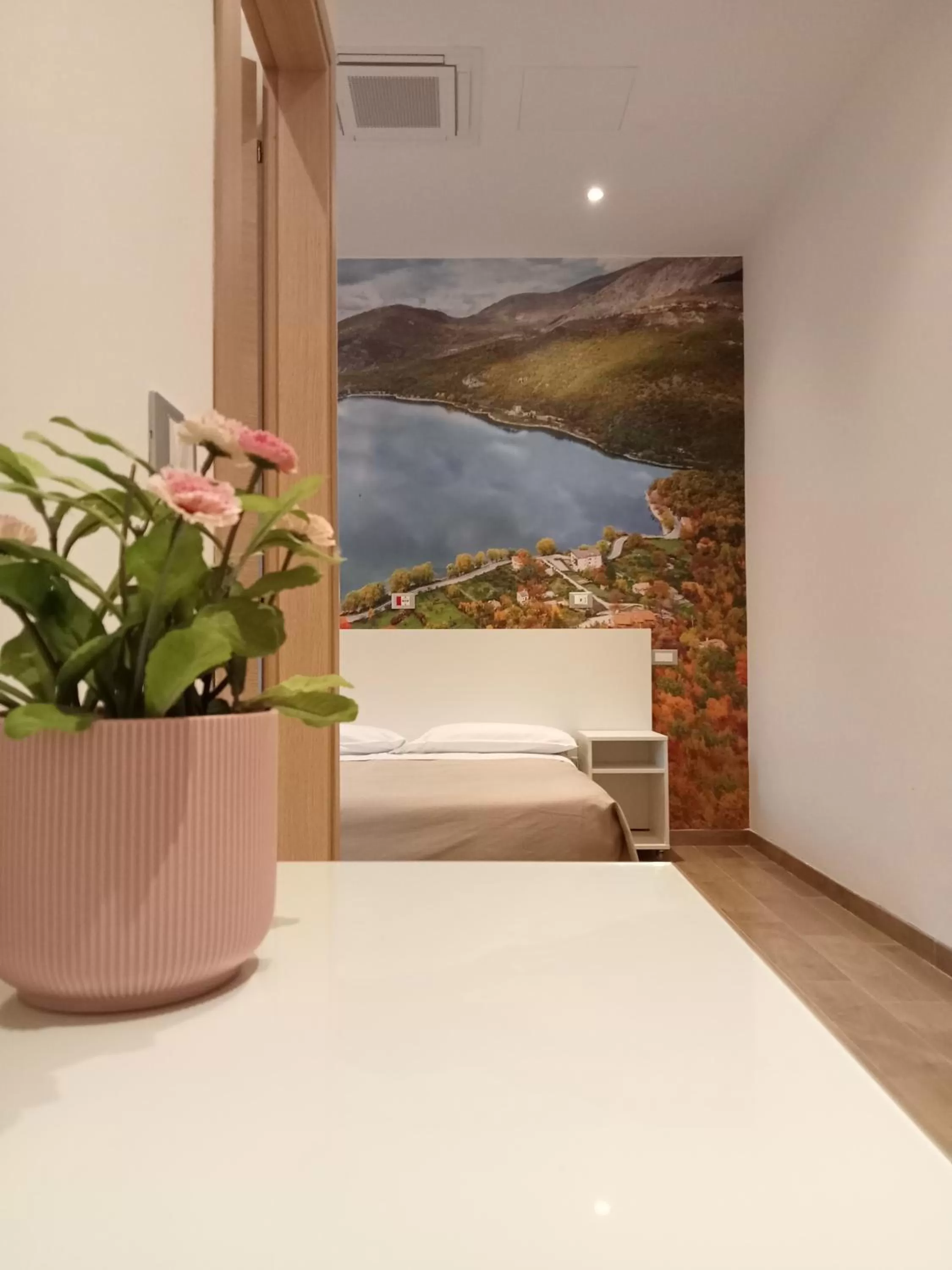 Bed in Hotel Porta Rivera