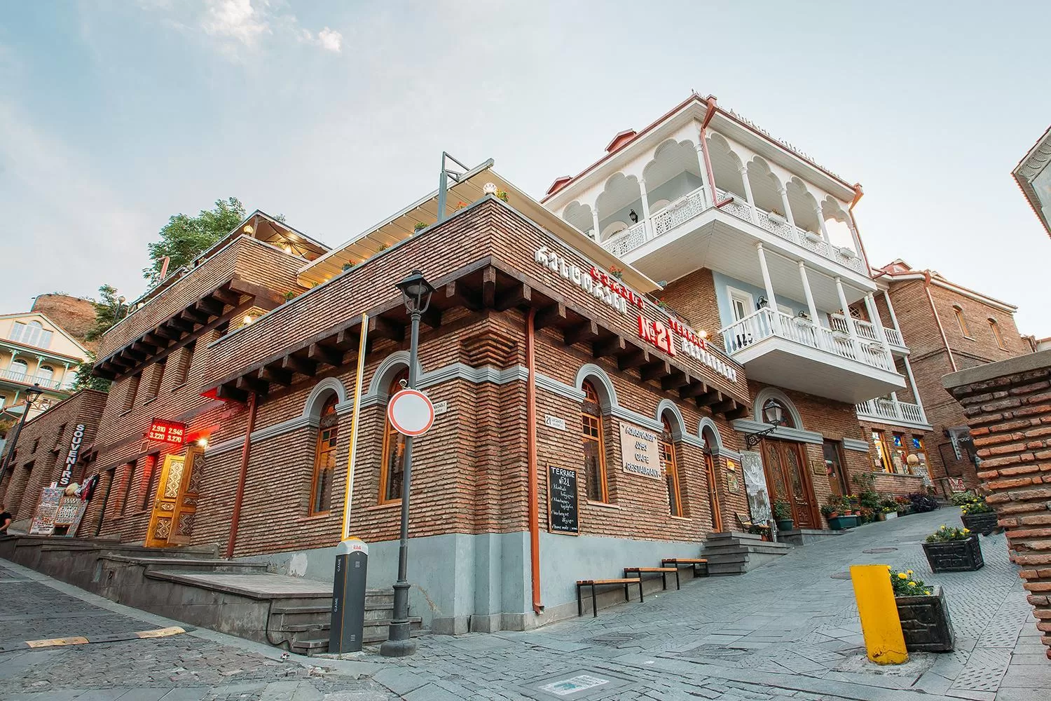 Property building in Hotel Aivani Old Tbilisi