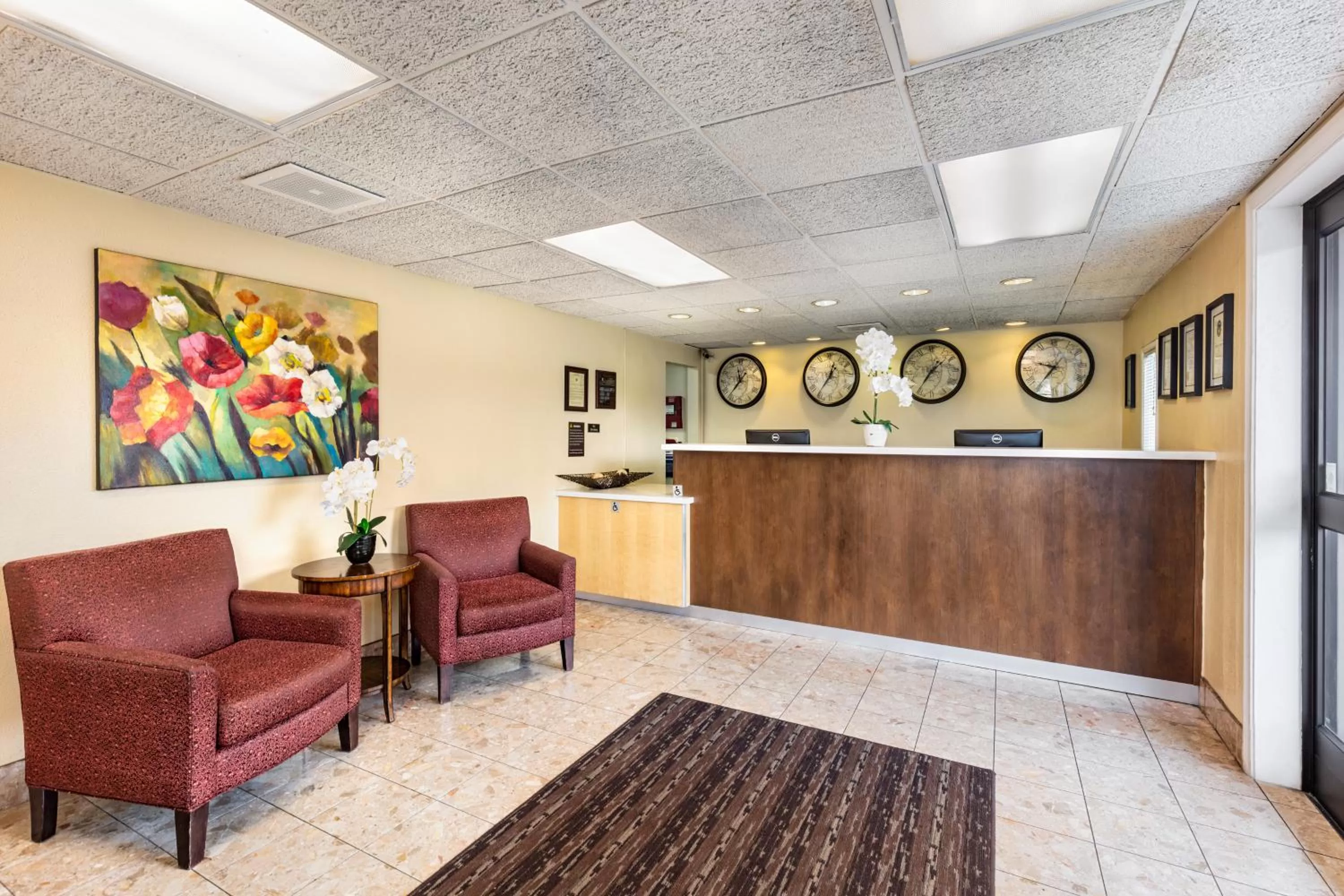 Lobby or reception in Key Inn and Suites
