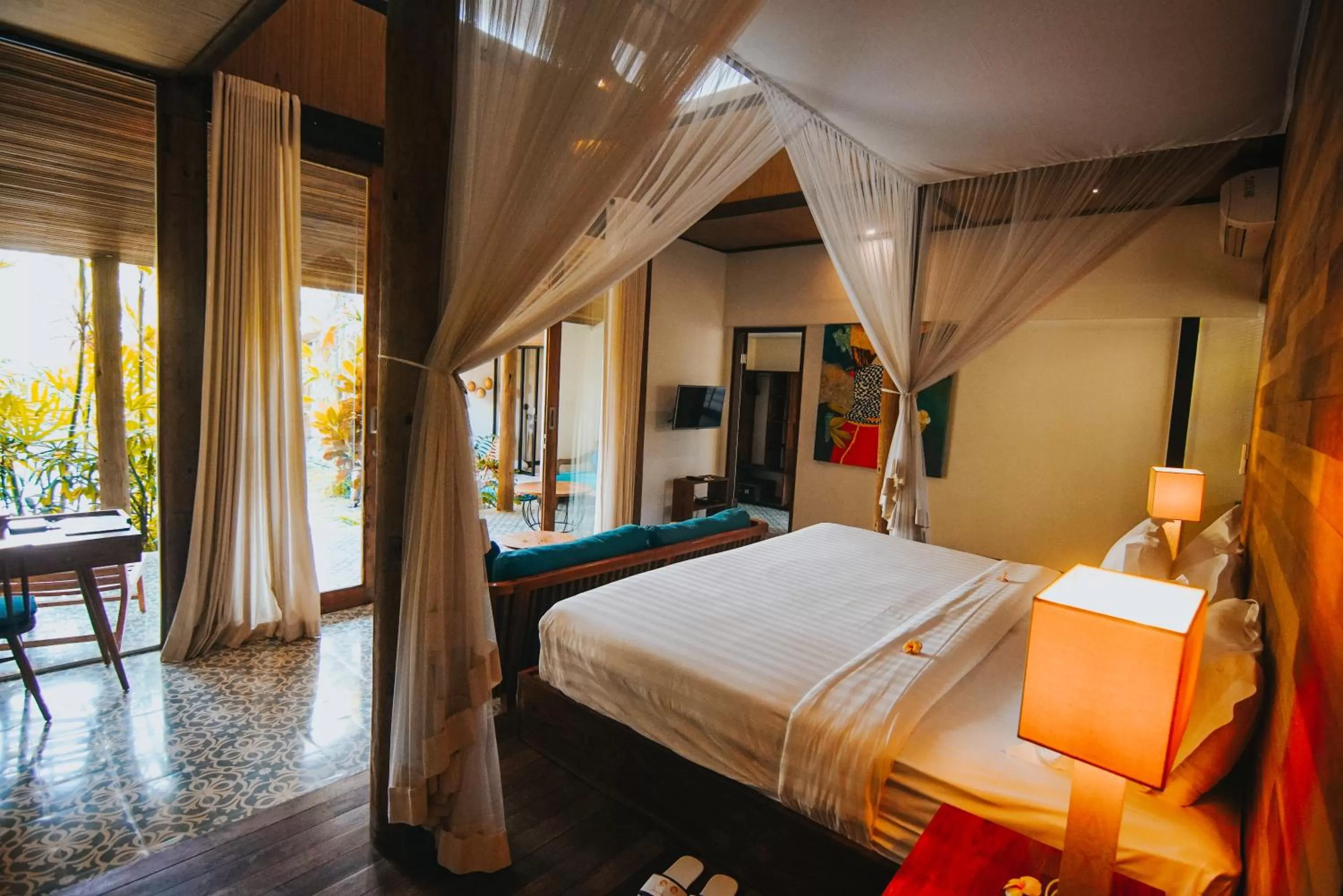 Bedroom, Bed in Surya Kembar Villas