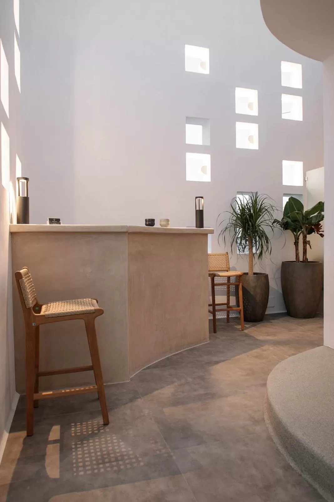 Facade/entrance in Makava Suites Naxos