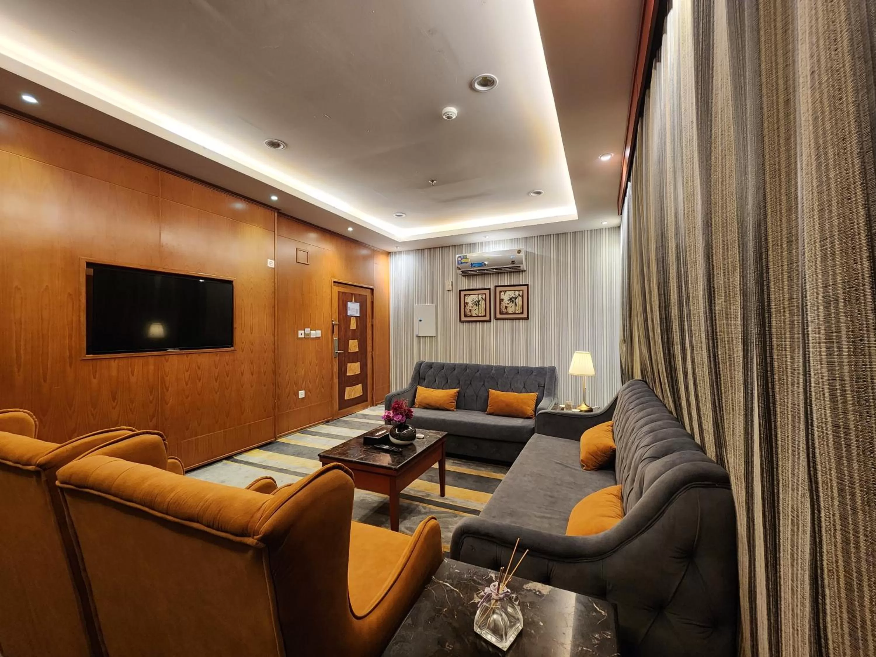 Living room in شاطيء الحياة للأجنحة الفندقية shaty alhayat