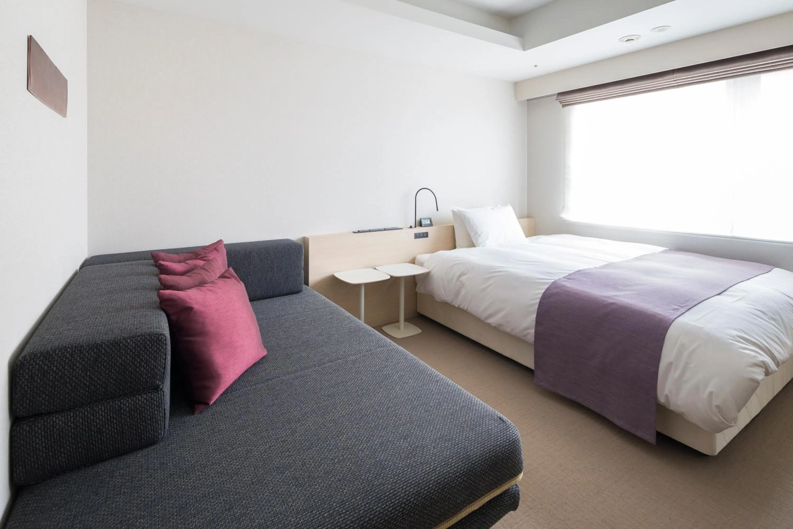 Bed in Hotel Granbinario Komatsu