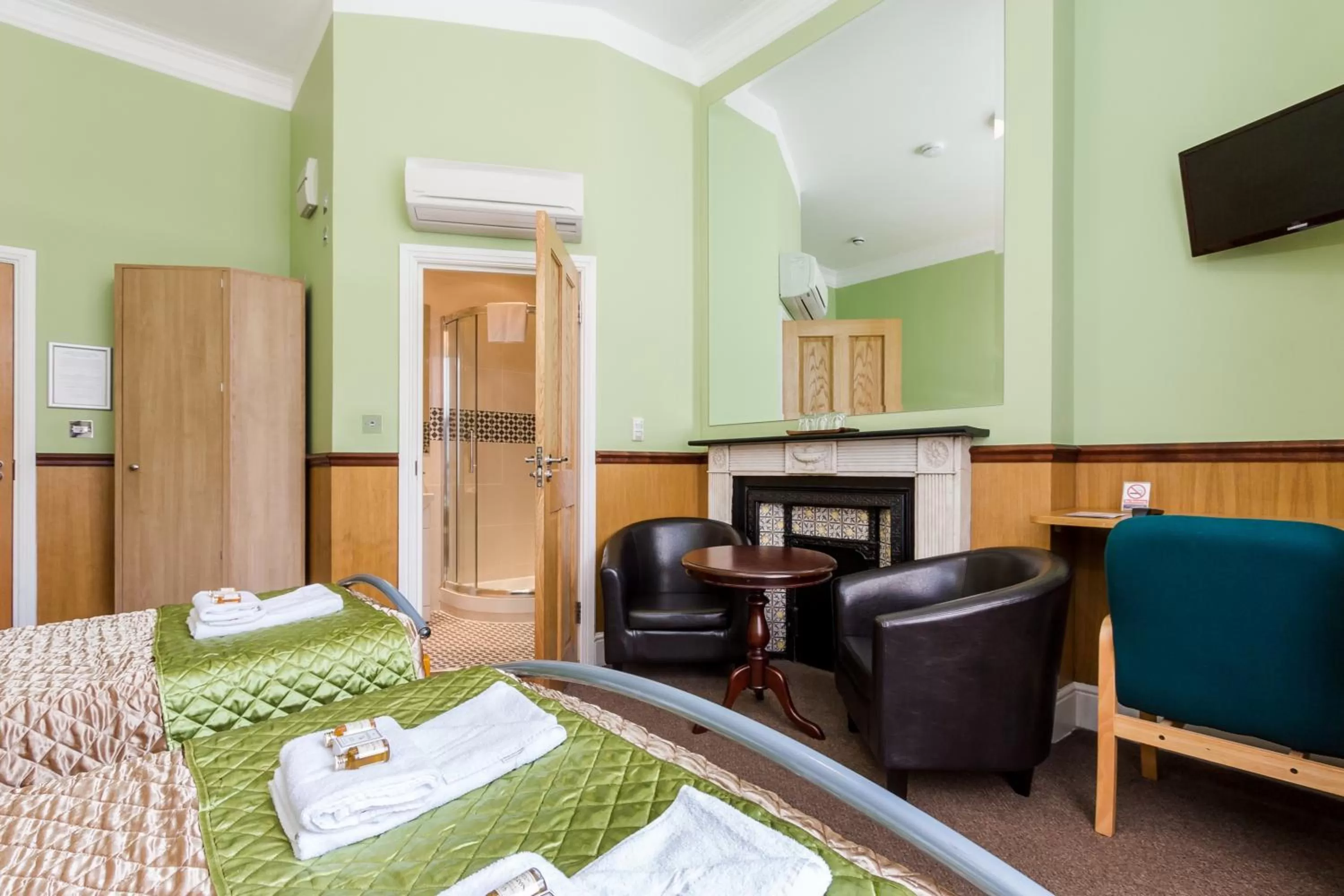 Bedroom in Gower House Hotel