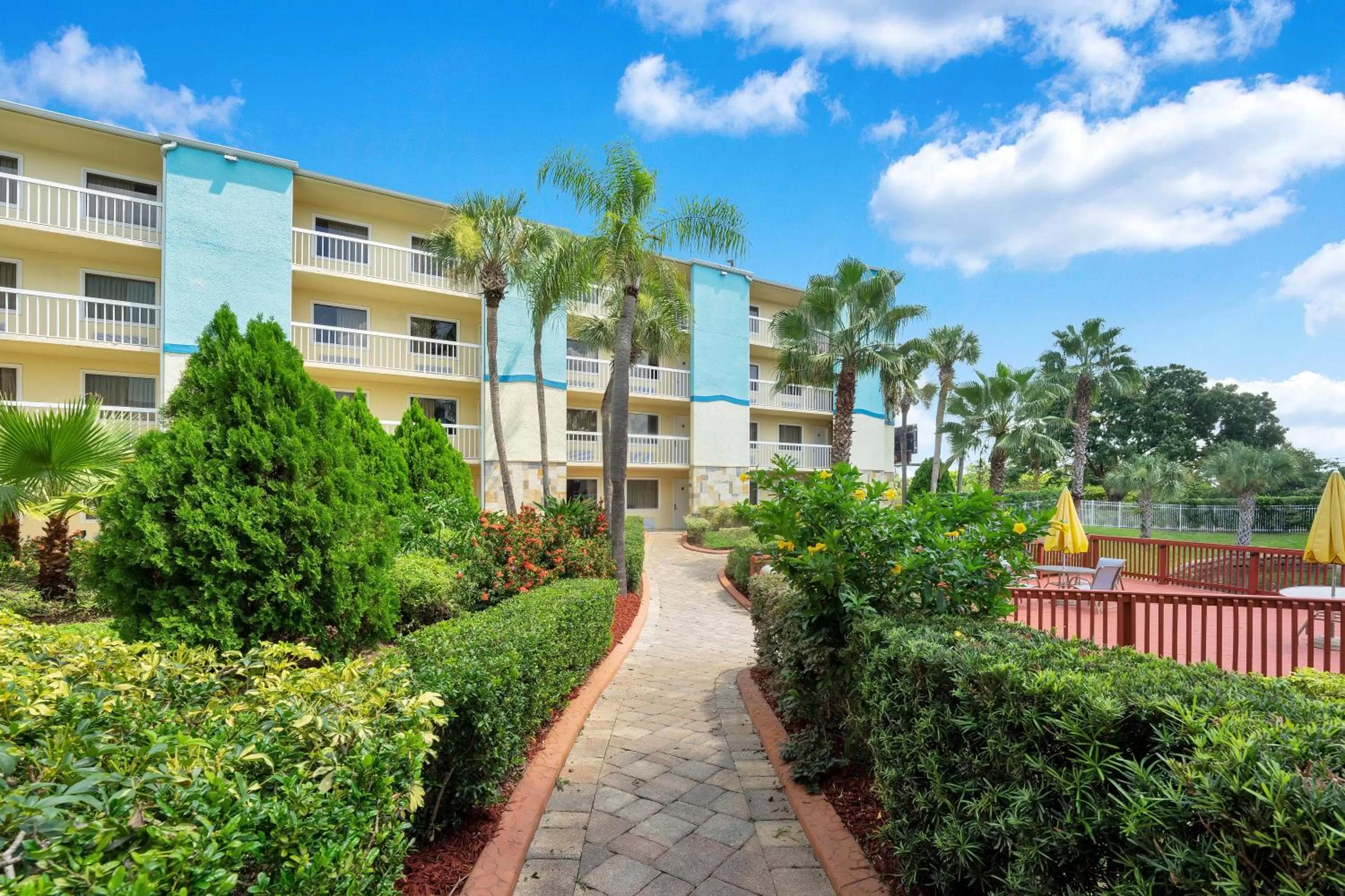 Property Building in SureStay Plus by Best Western Orlando International Drive