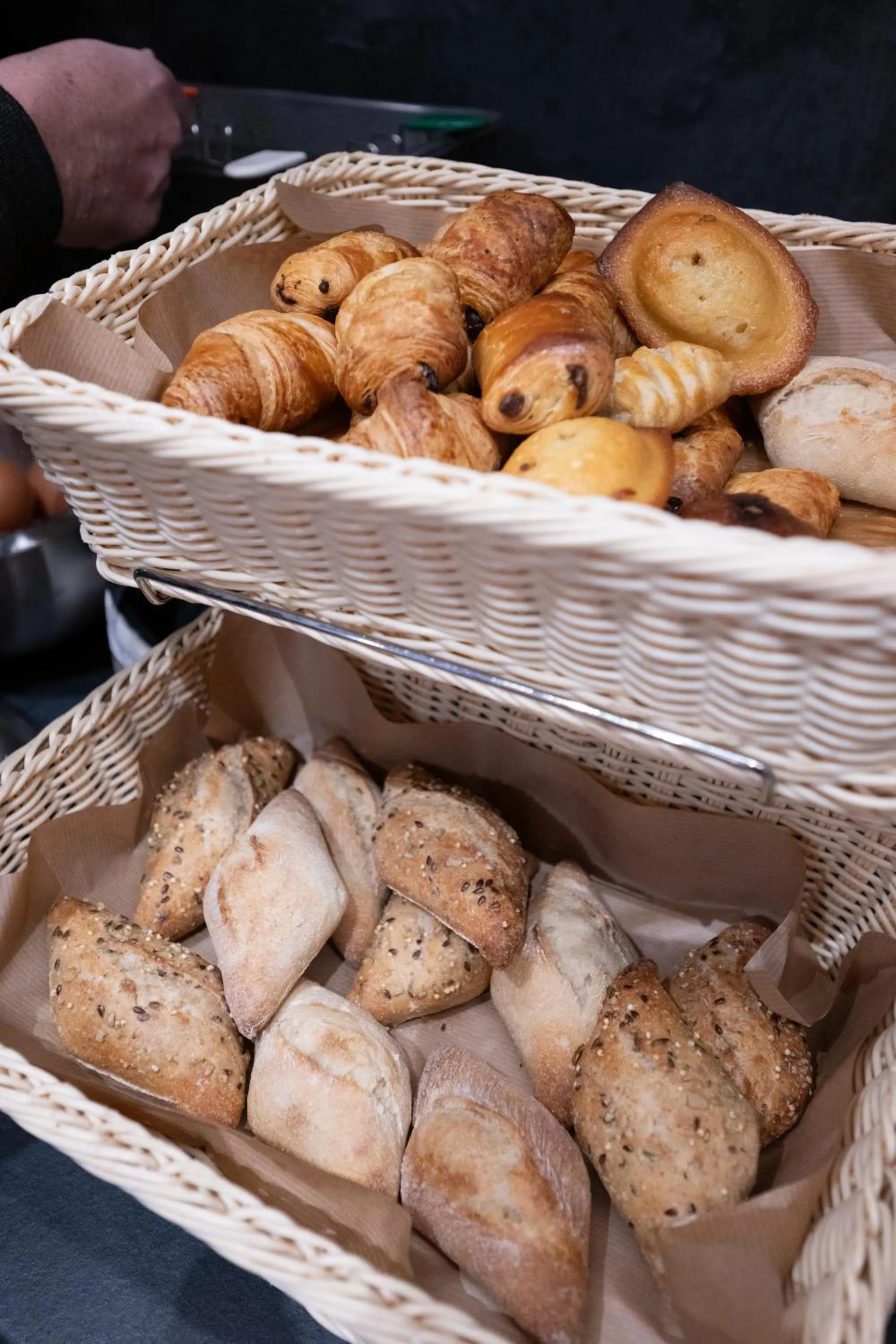 Buffet breakfast in Nemea Appart Hotel Le Lido Cagnes sur Mer