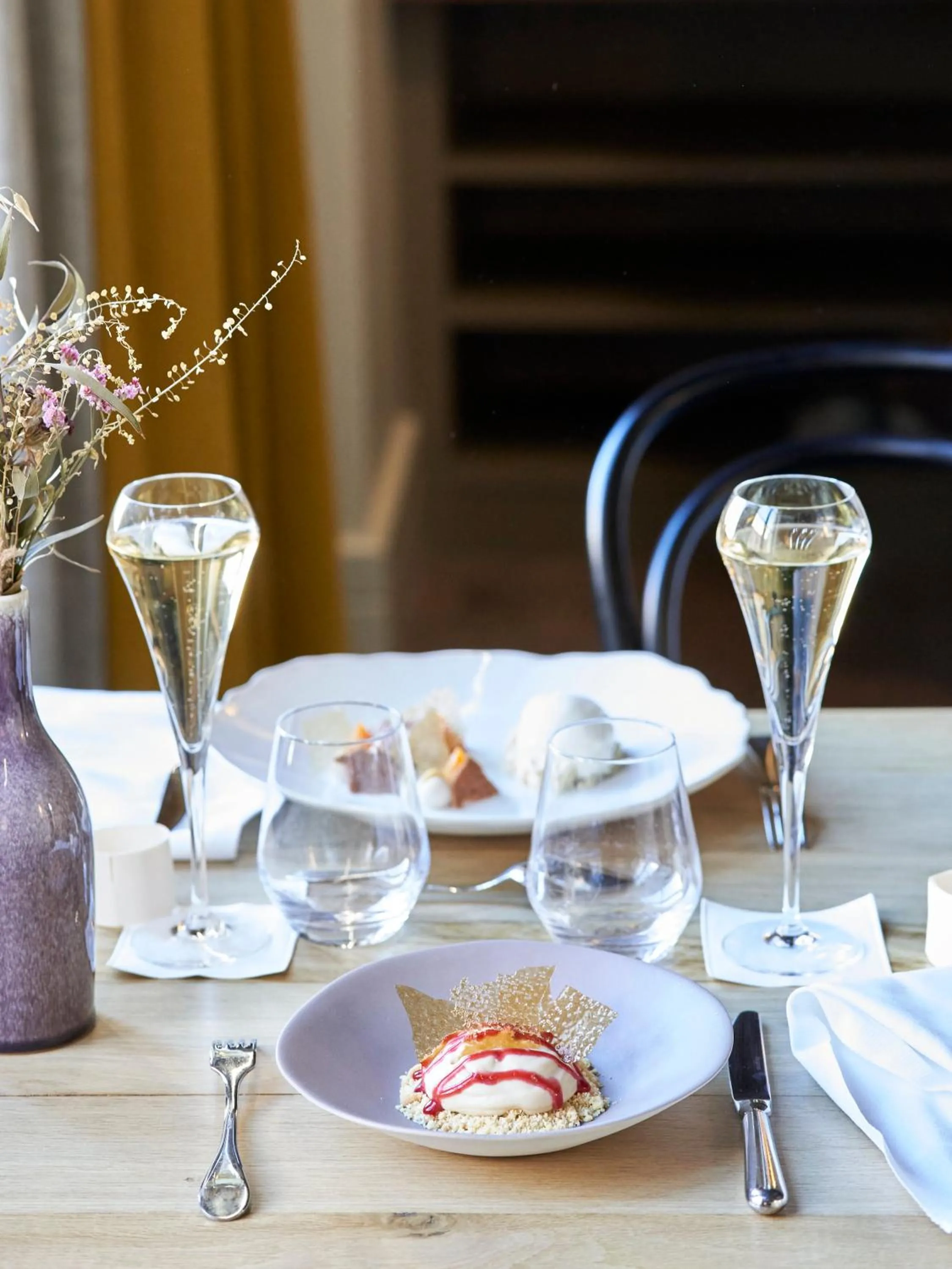 Food close-up in Hôtel de l'Abbaye Lyon - Boutique Hôtel