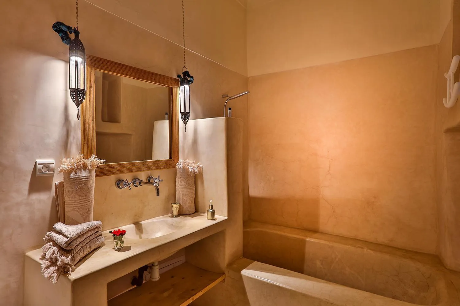 Toilet in Hotel & Spa Dar Sara