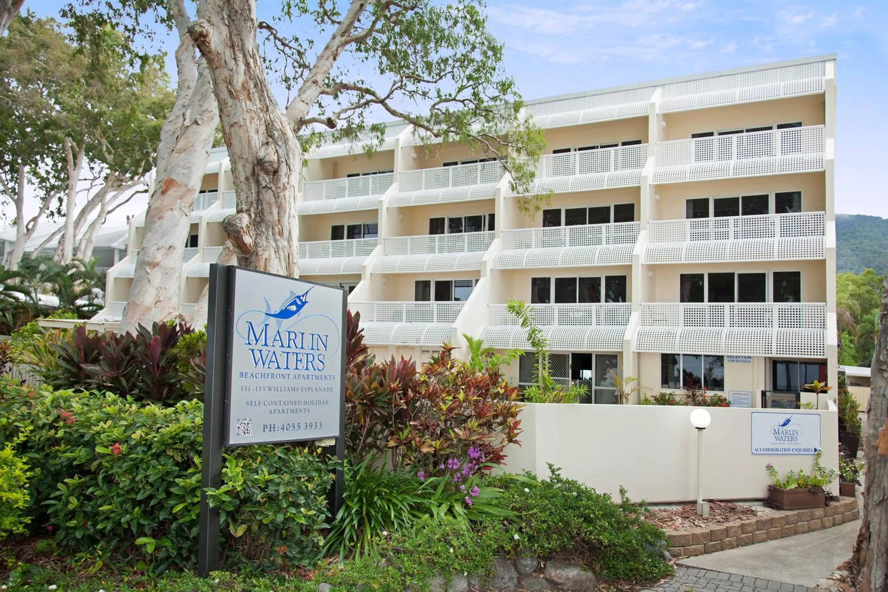 Property building in Marlin Waters Beachfront Apartments