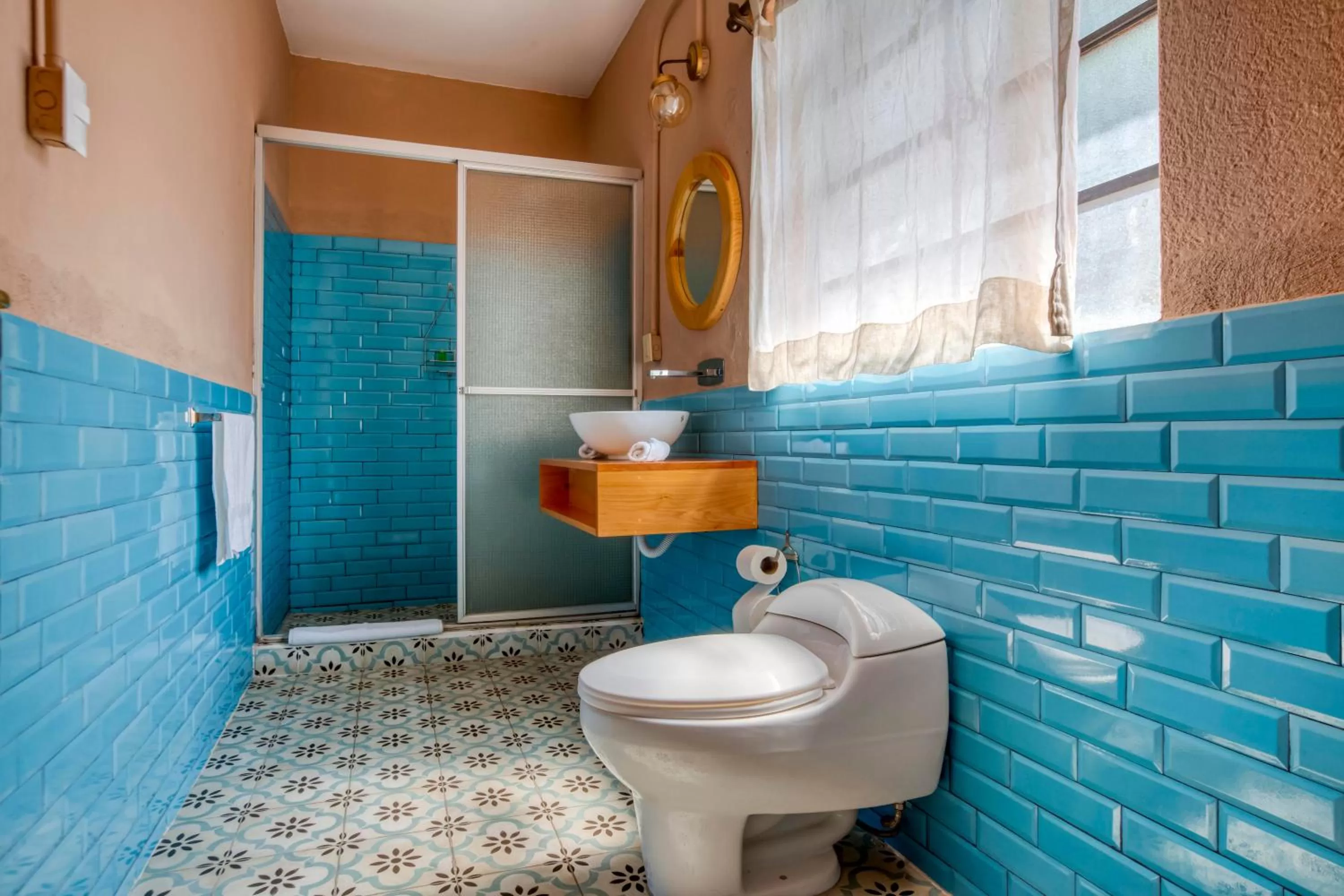 Bathroom in Socialtel Atitlan