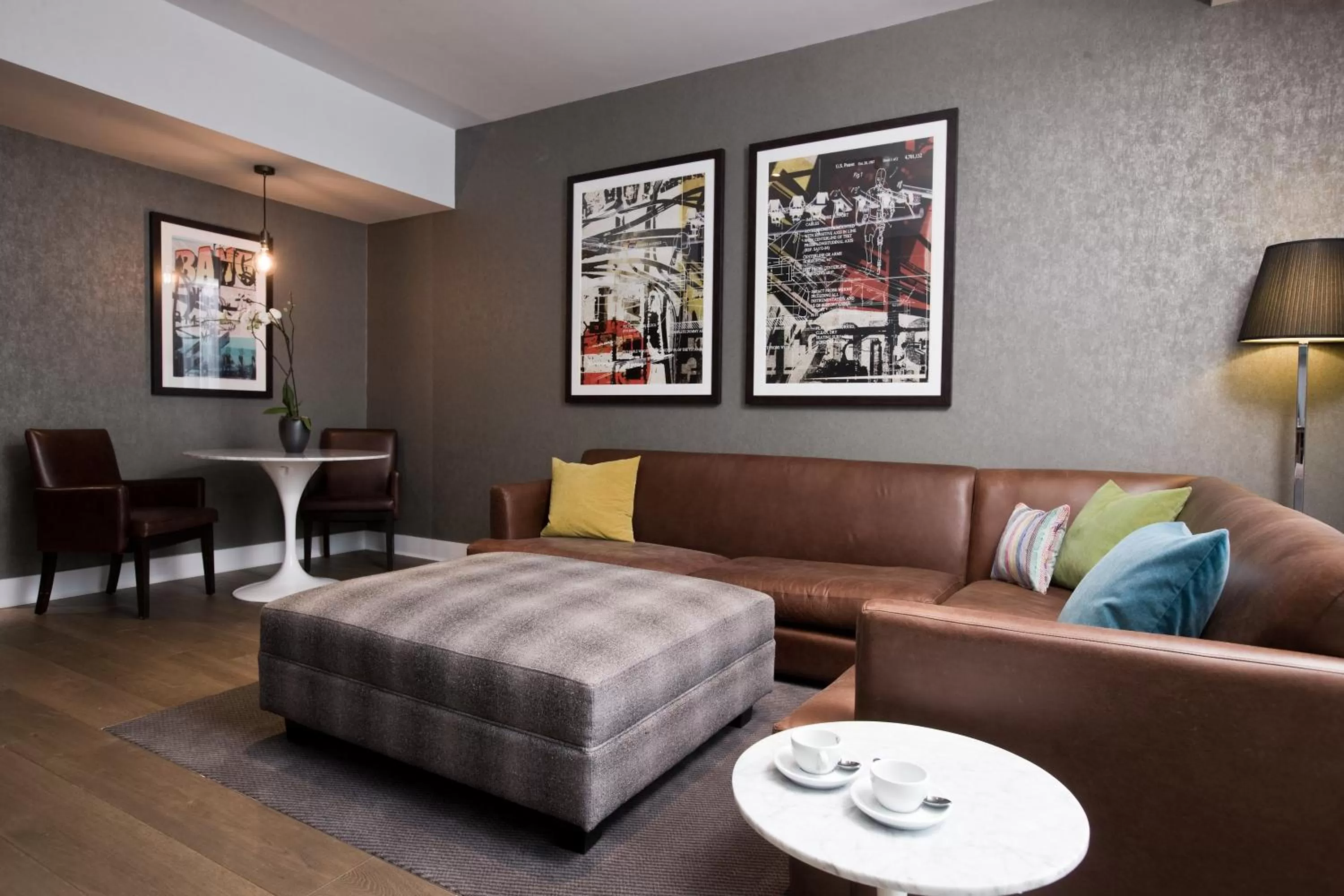 Living room in Malmaison Birmingham