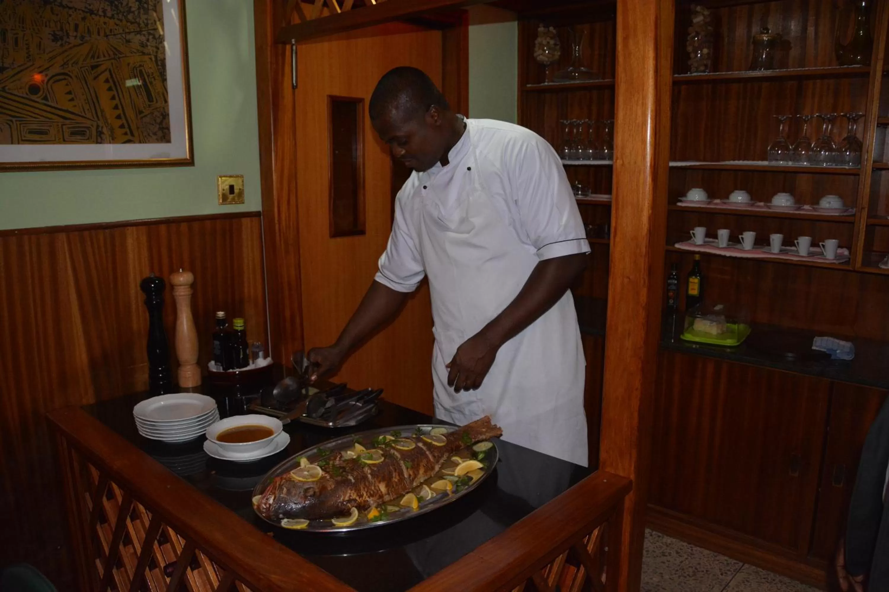 Food close-up in Manuela Residence