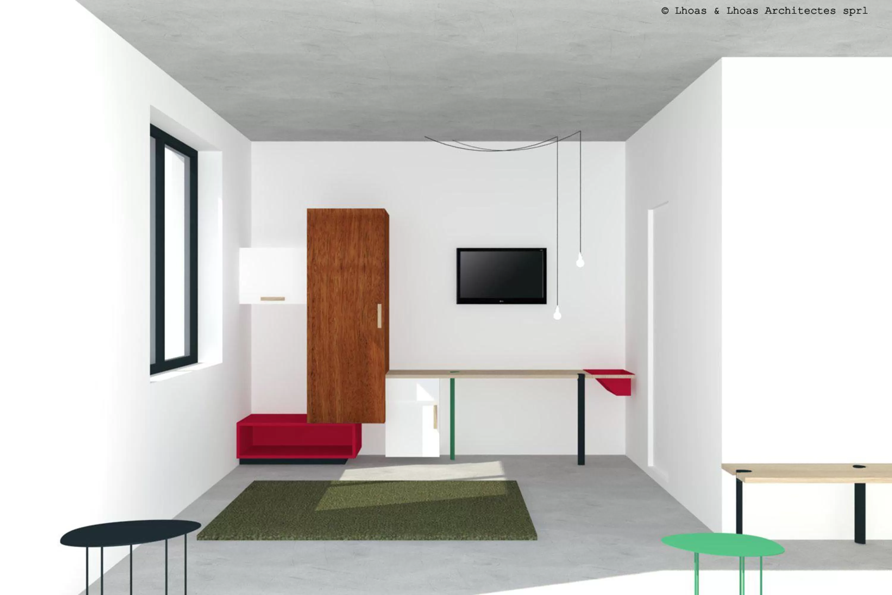 Decorative detail in Hôtel Belvue