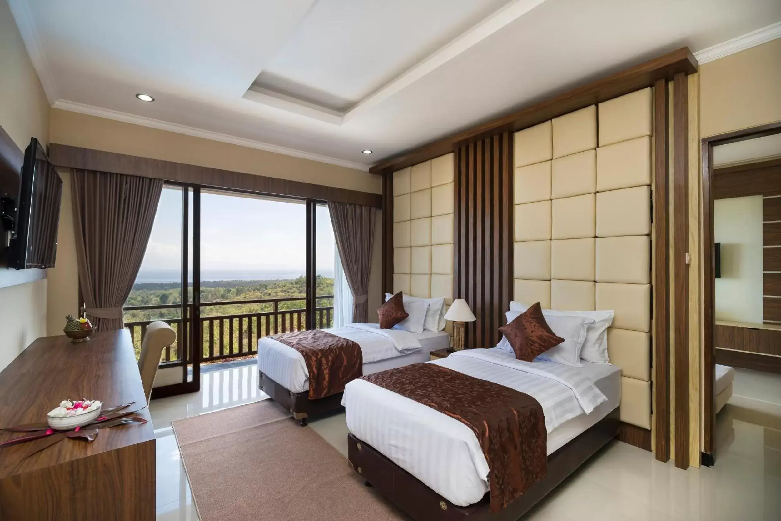 Suite Ocean View with Twin Beds in Semabu Hills Hotel Nusa Penida Suite Ocean View with Twin Beds in Semabu Hills Hotel Nusa Penida