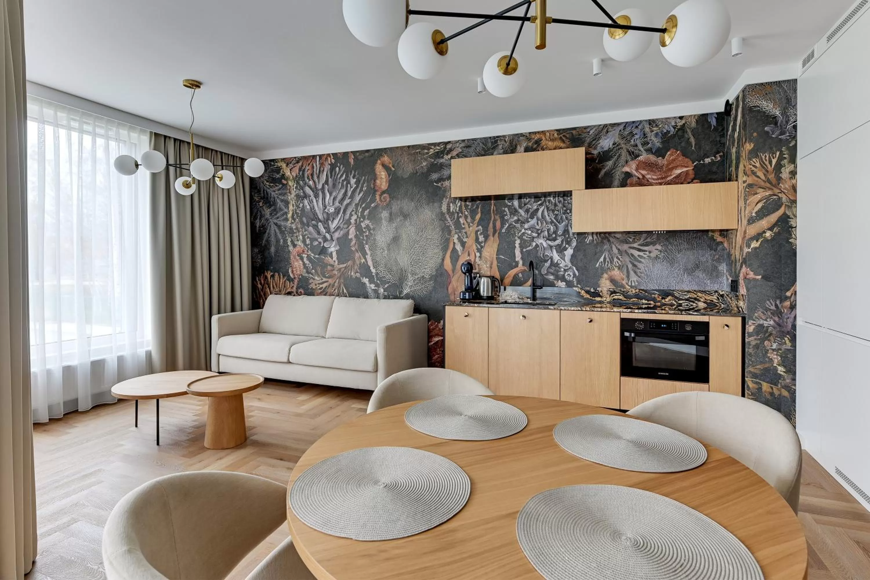 Kitchen or kitchenette in RentPlanet - Apartamenty Chlebova