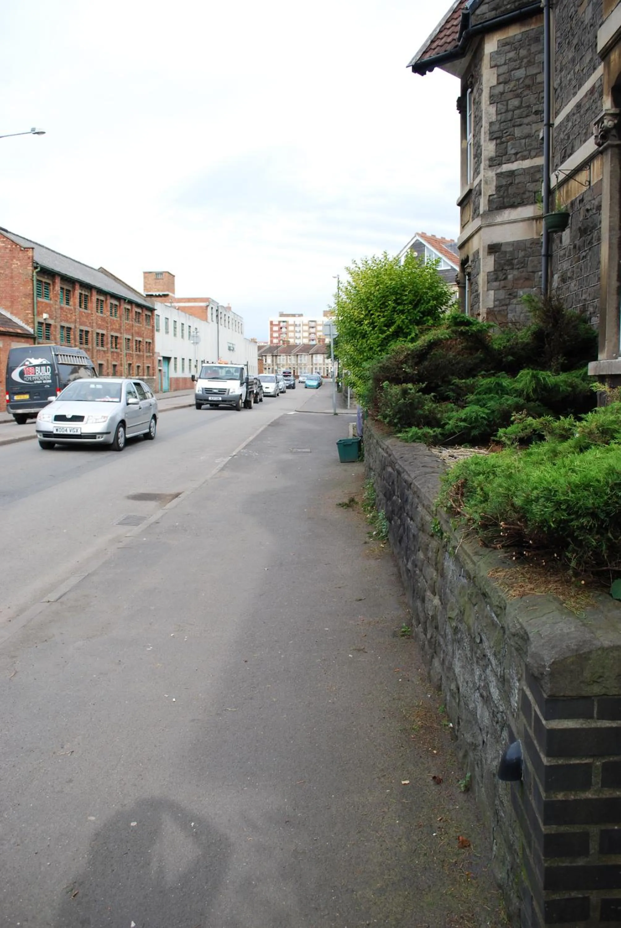 Street view in Clift Guest House