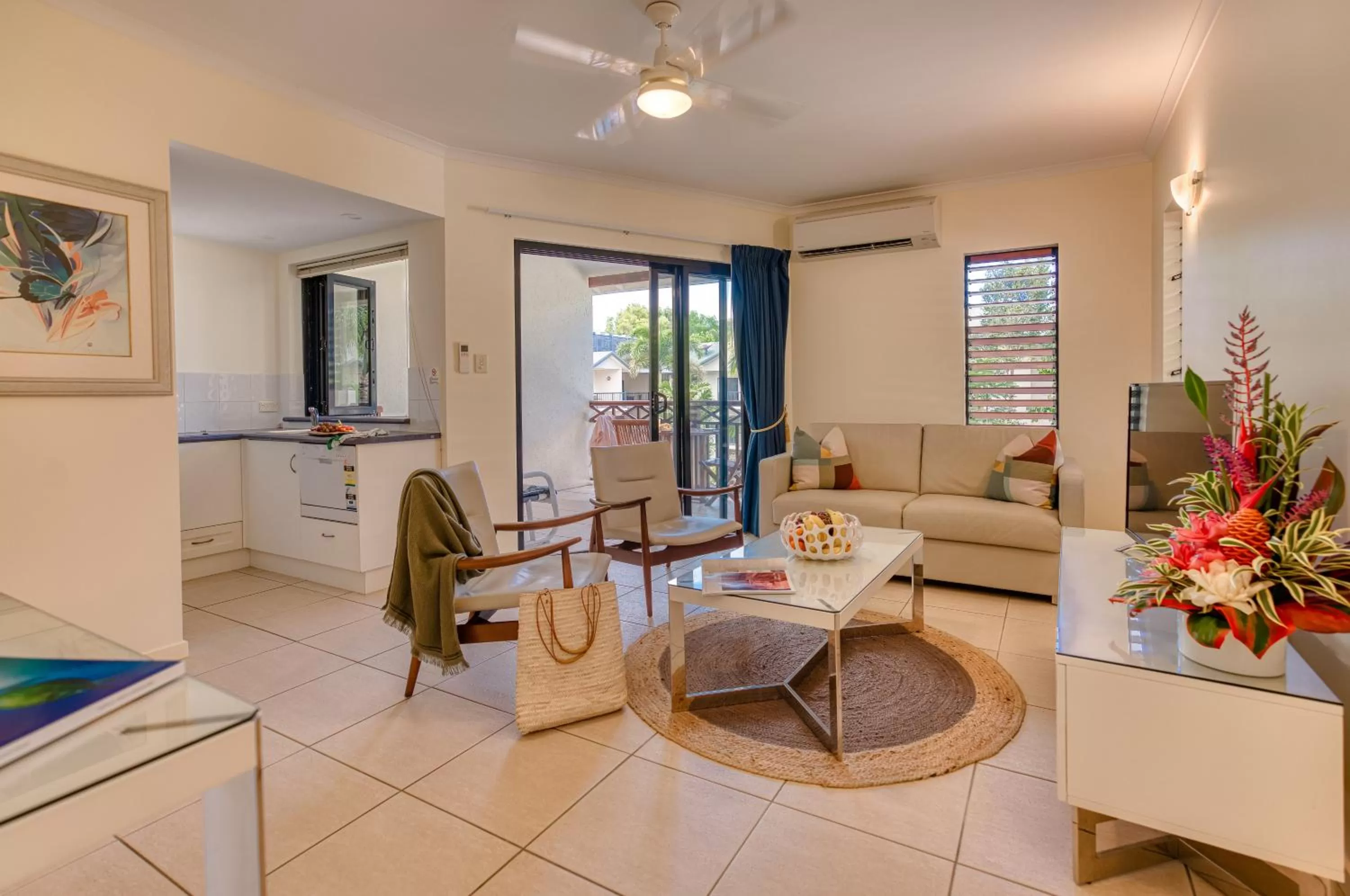 Living room in Freestyle Resort Port Douglas