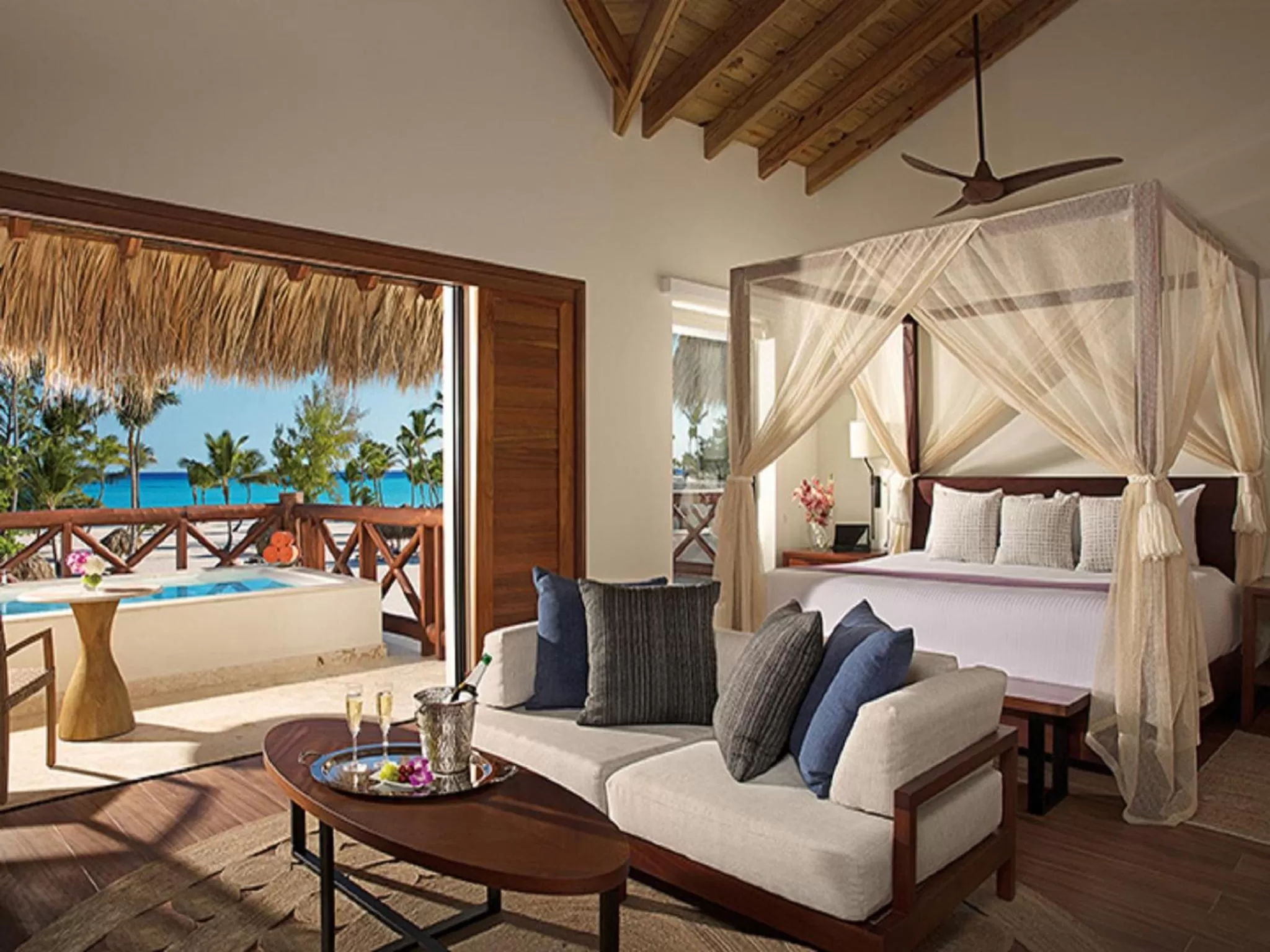 Bedroom, Bed in Secrets Cap Cana Resort & Spa - Adults Only - All Inclusive
