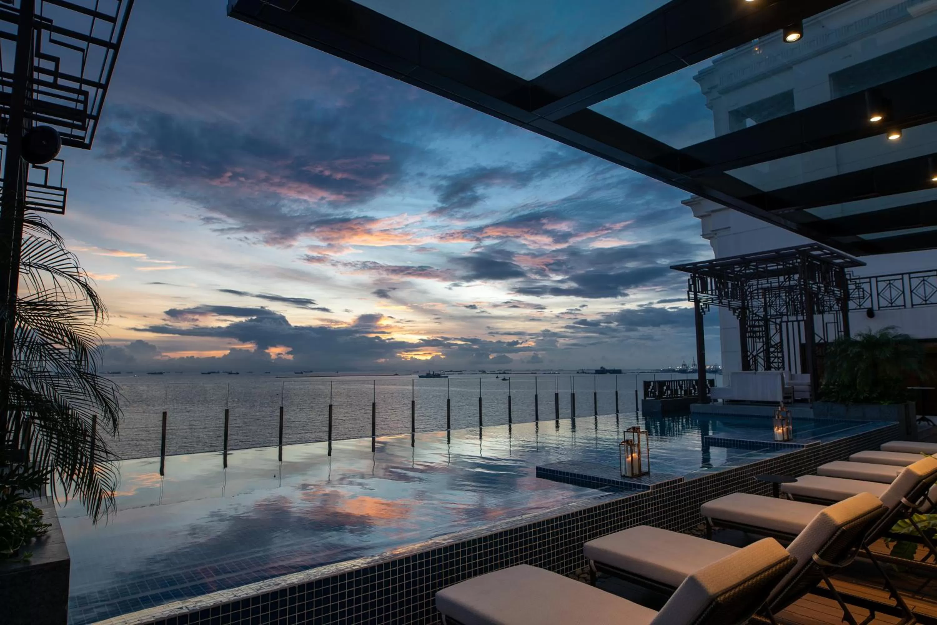 Swimming pool in Admiral Hotel Manila - MGallery Collection