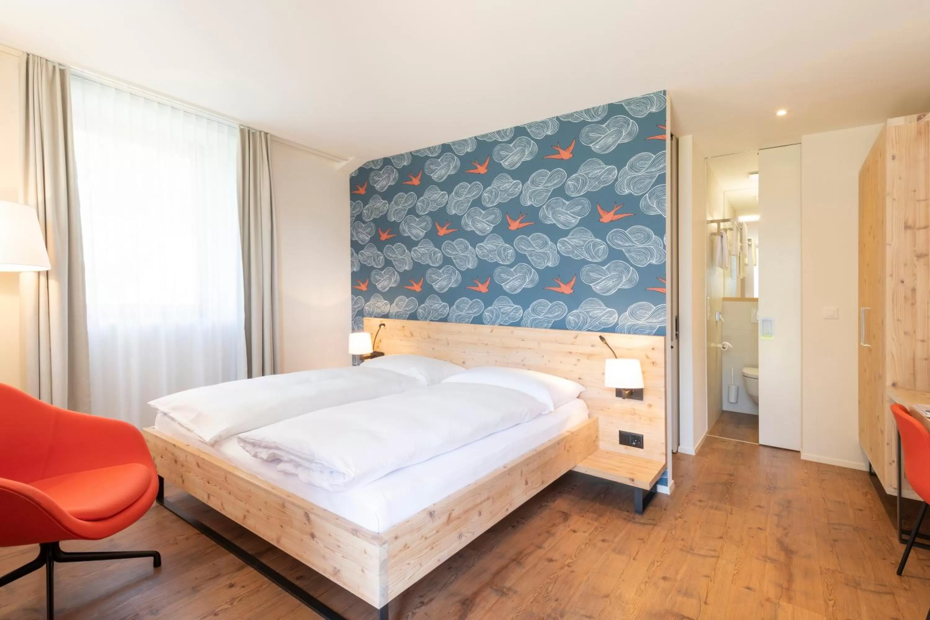 Photo of the whole room, Bed in Randolins Familienresort