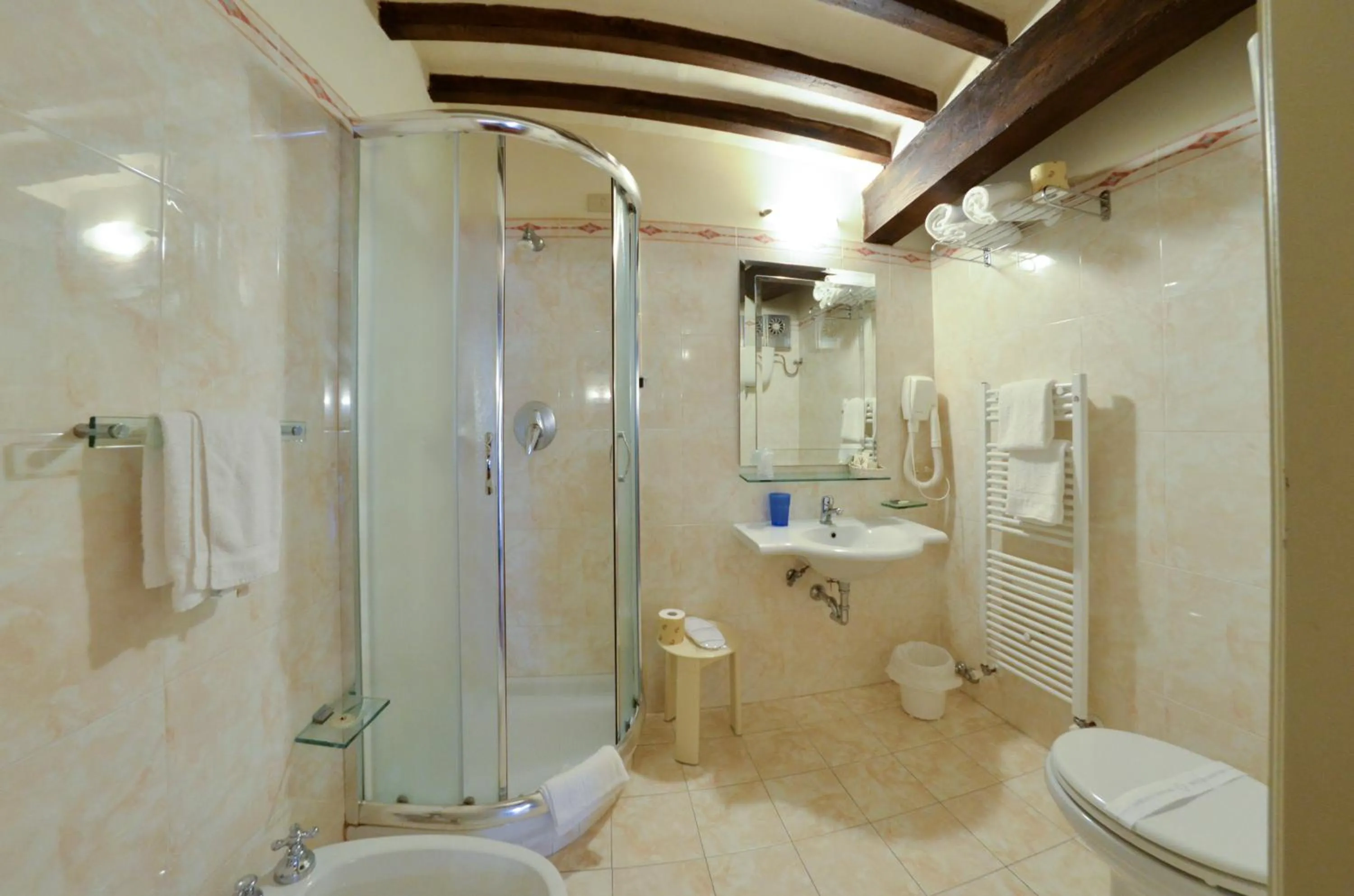 Shower in Hotel San Michele