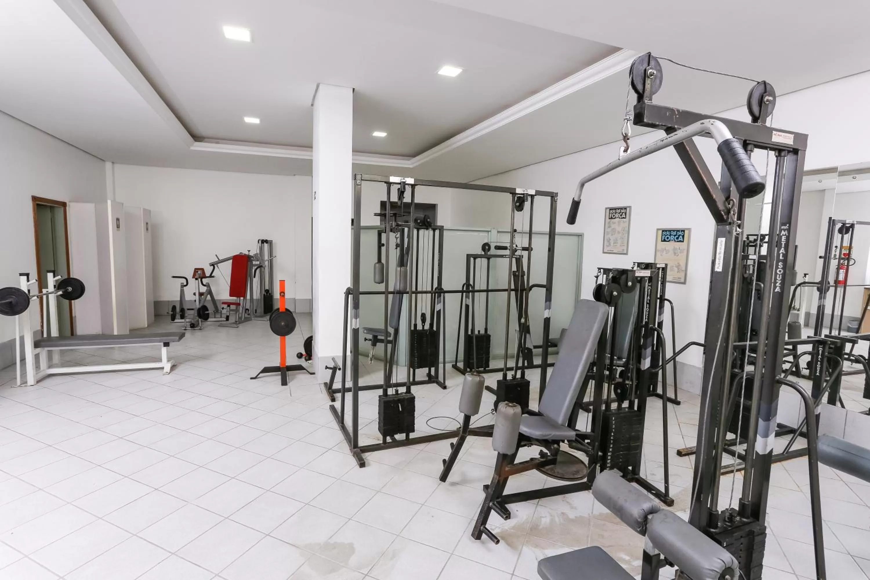 Fitness centre/facilities in Hotel Suárez Executive Novo Hamburgo