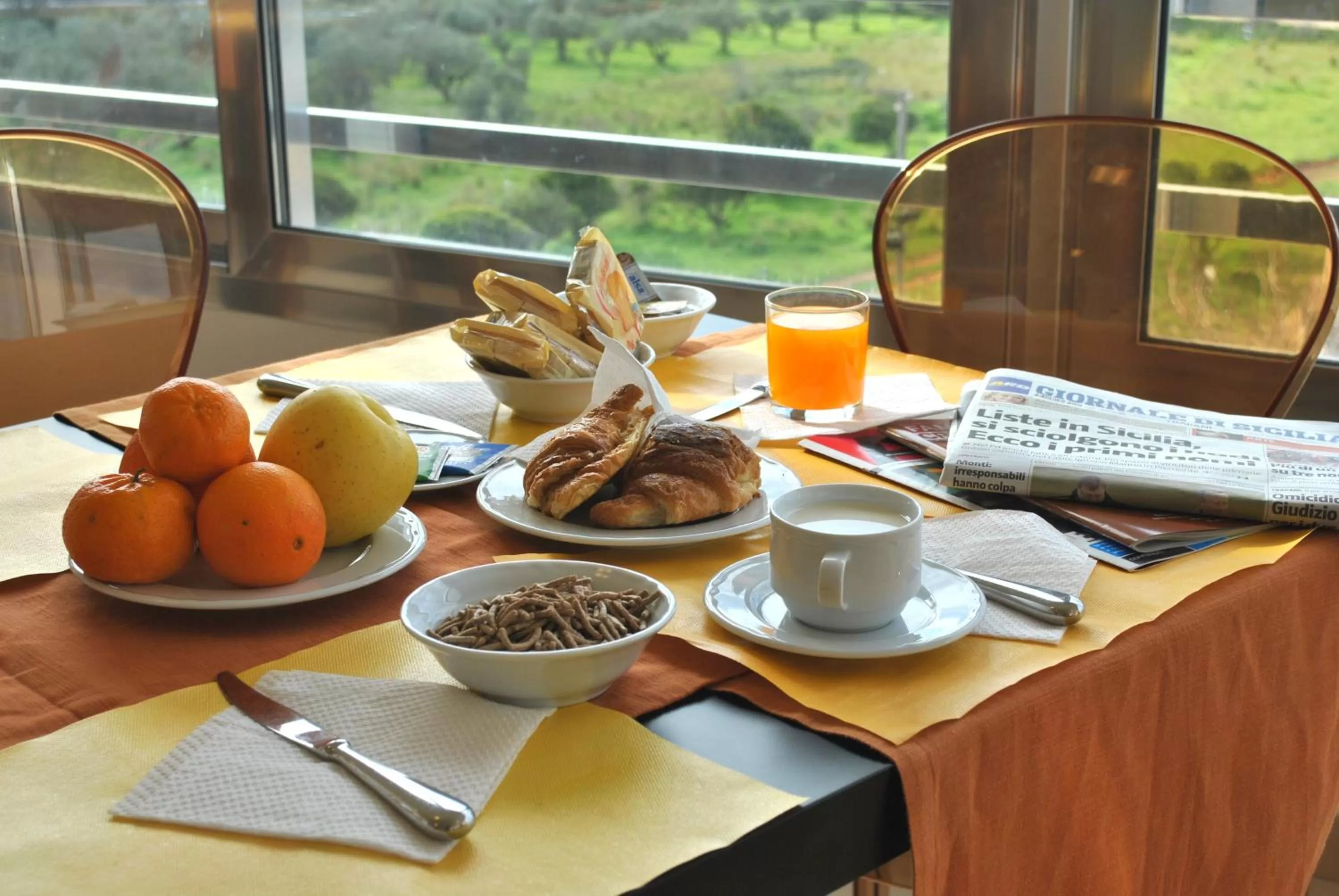 Breakfast in Althea Palace Hotel