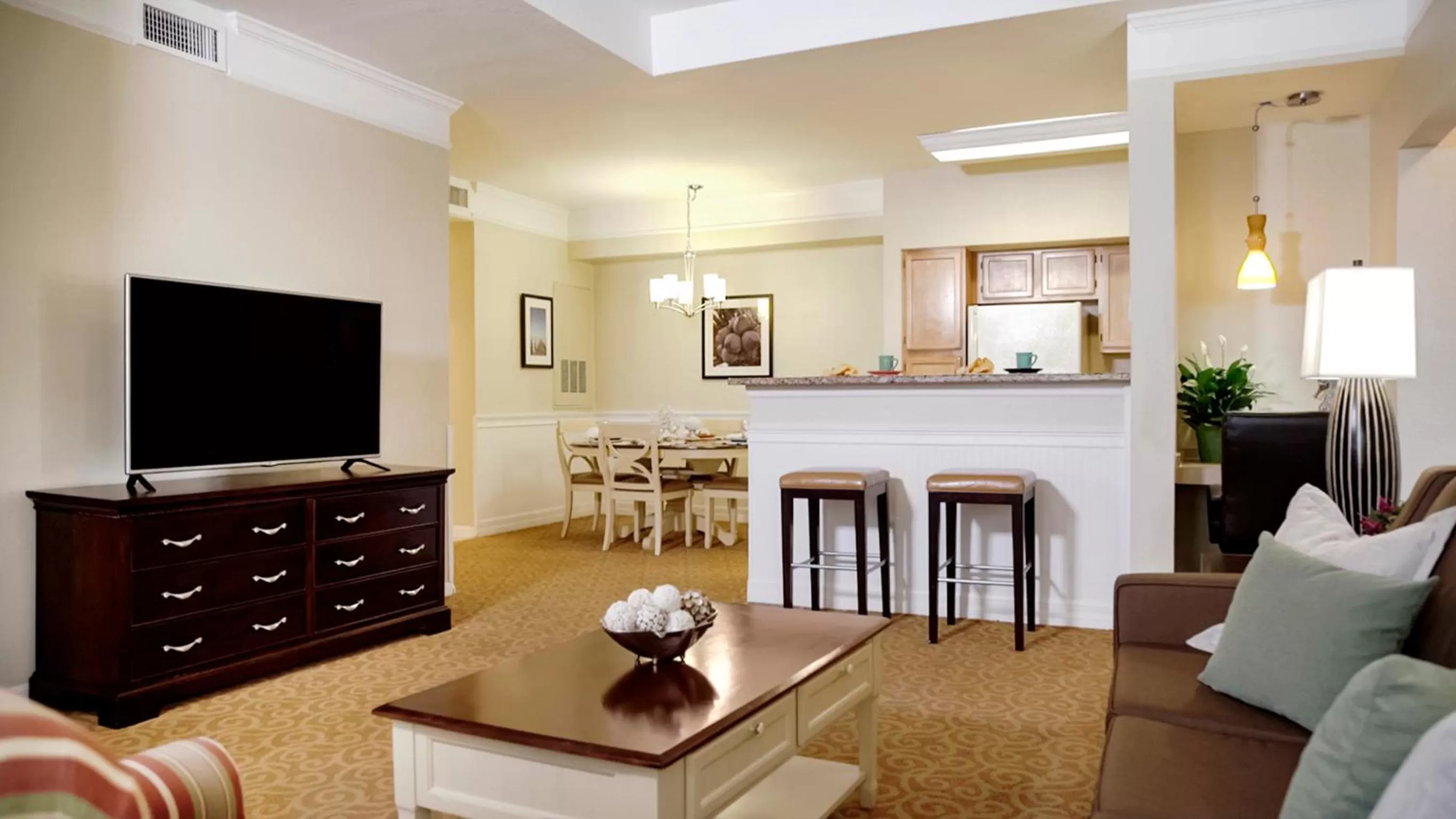 Living room in Calypso Cay Vacation Villas