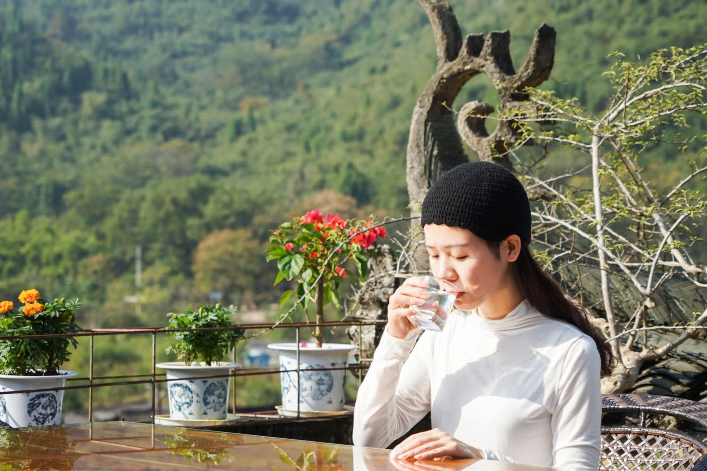 People in Yangshuo Village Inn Boutique Hotel