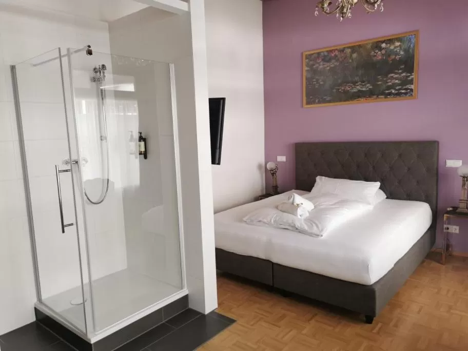 Bed in Altstadthotel Bachbräu