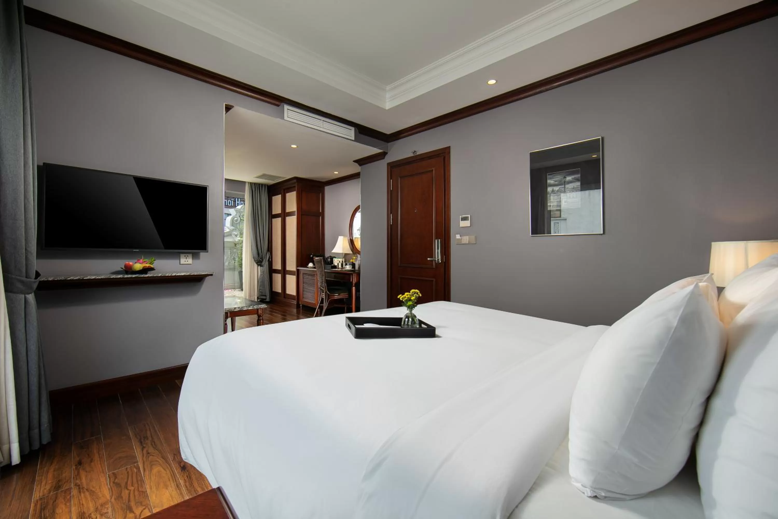 Bedroom, Bed in La Sinfonía Majesty Hotel and Spa