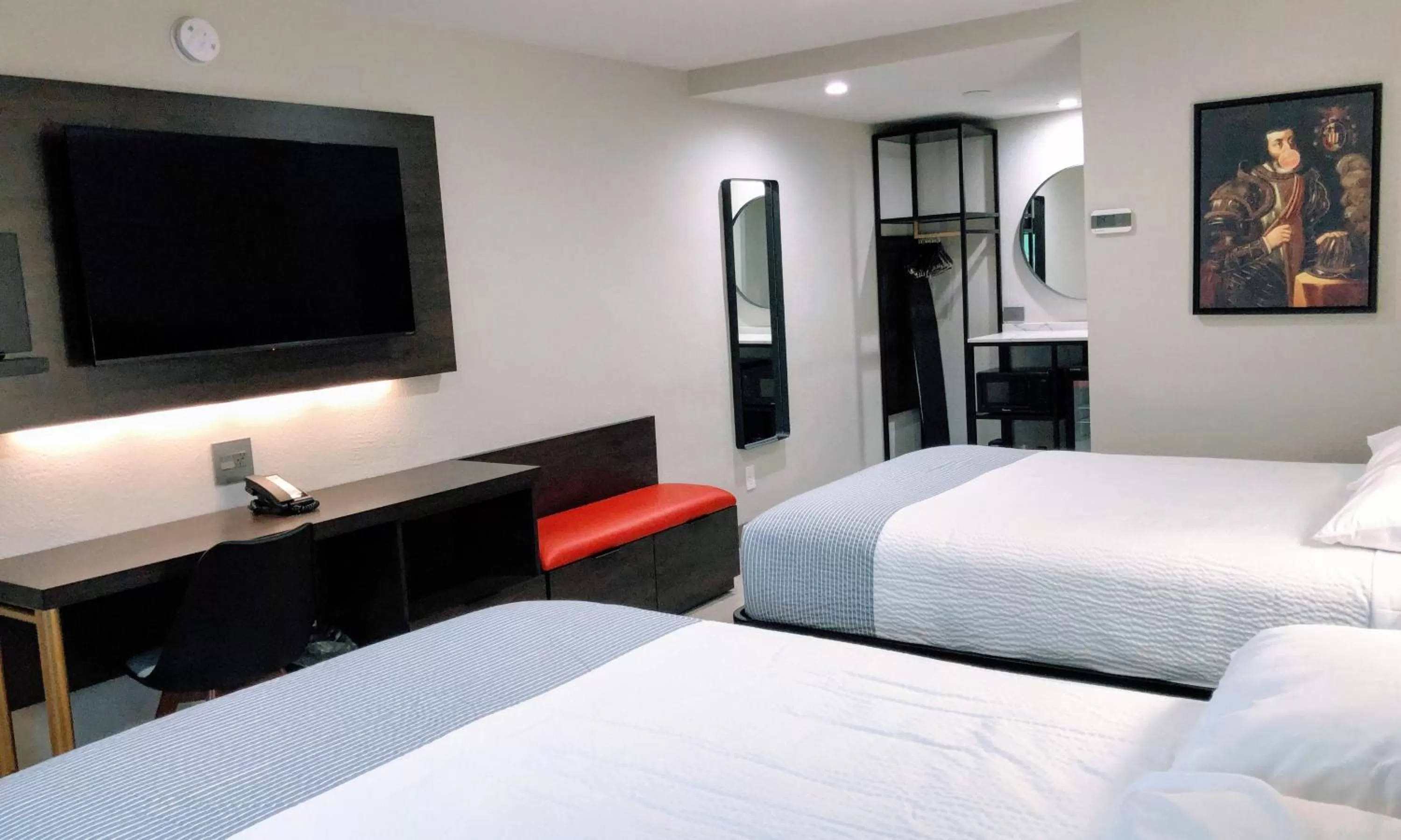 Bed in Rodeway Inn St Augustine Historic District